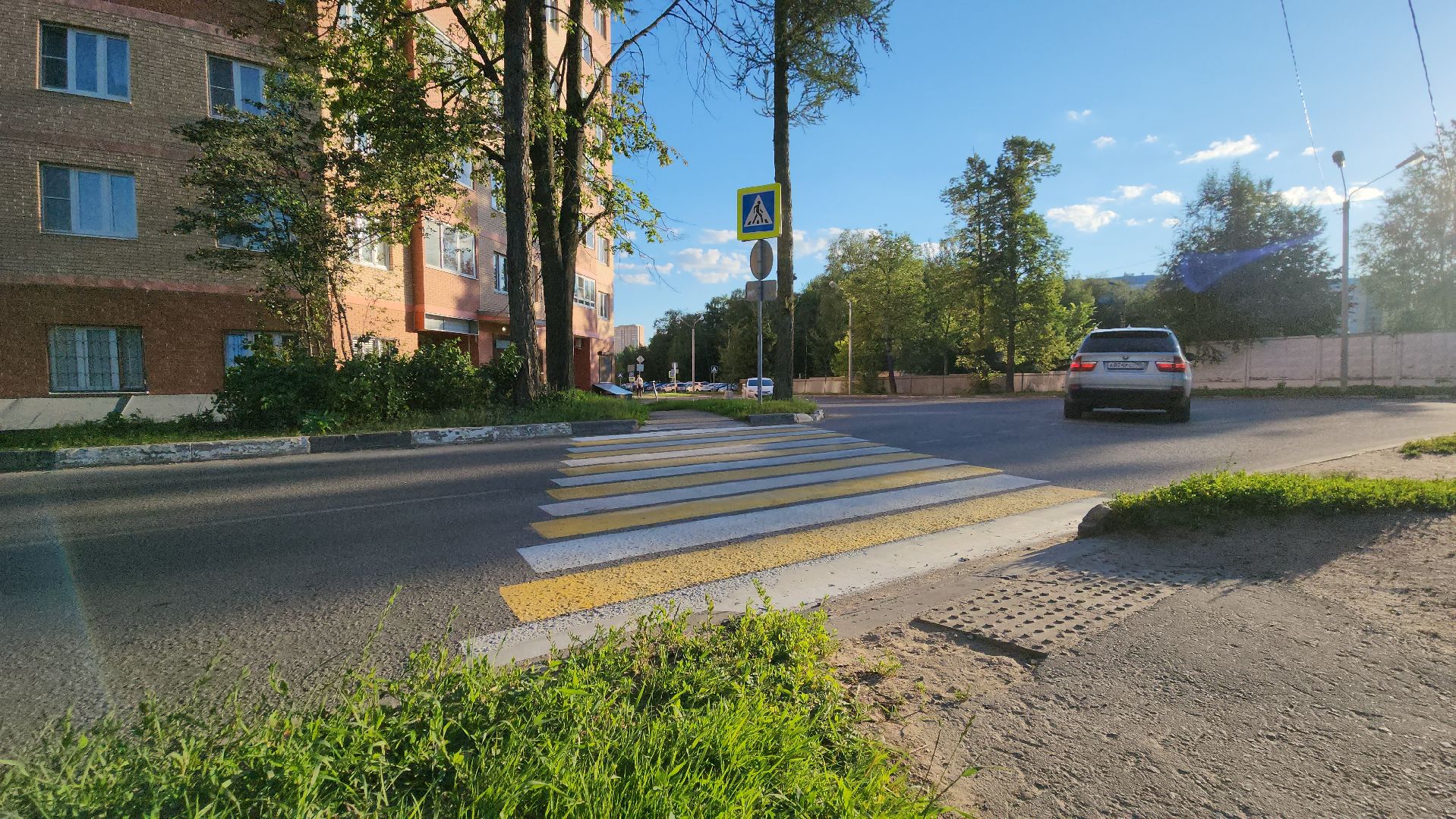 разметка дороги, Дороги, Лобня,