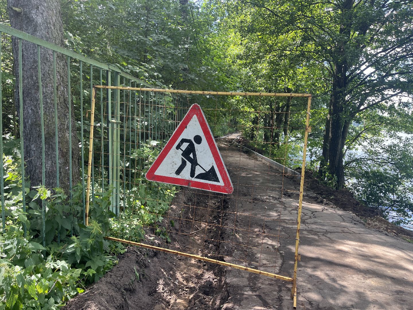 благоустройство, пруд, гагарин, лес, парк, лесопарк,