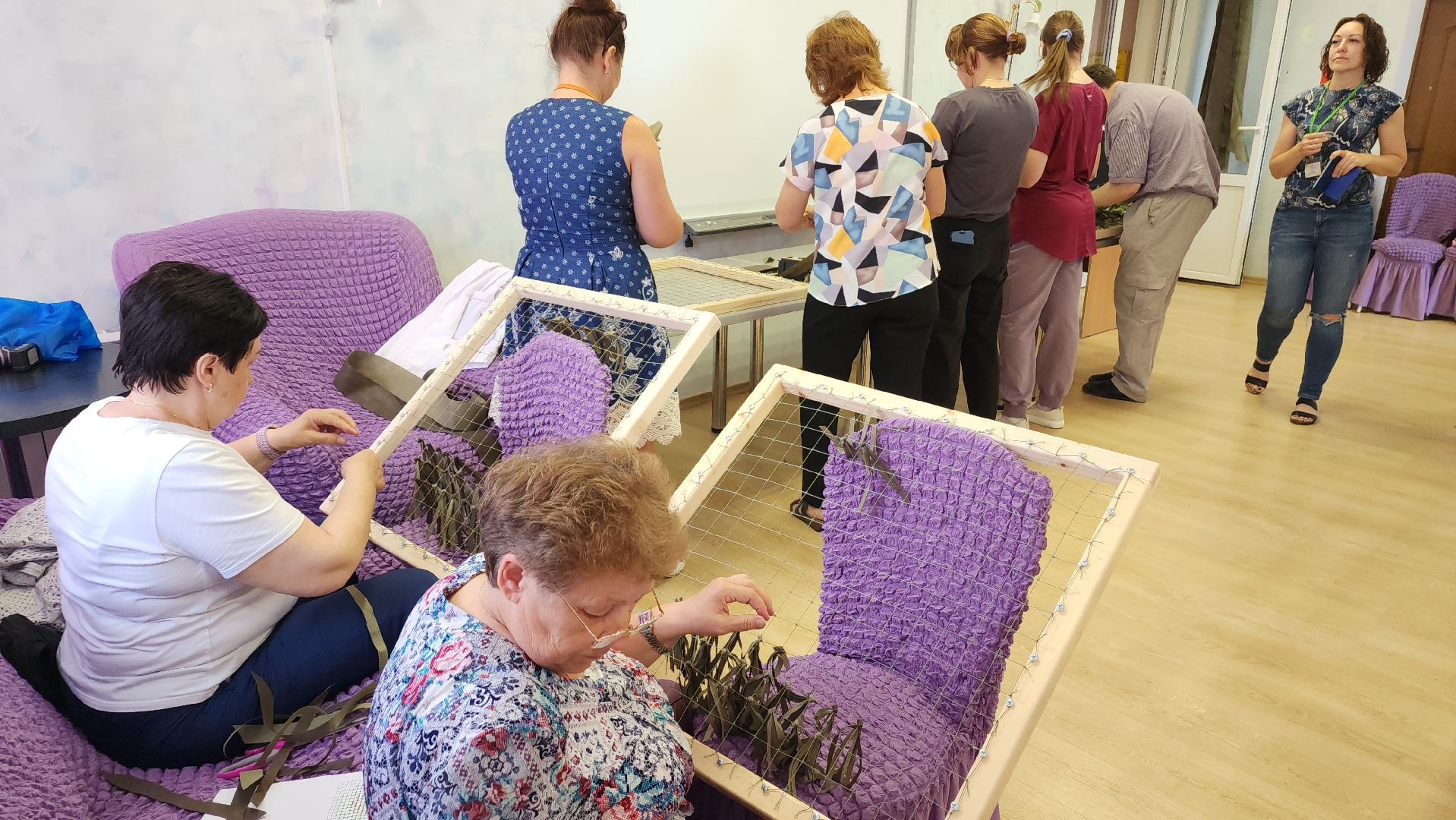 ивантеевка, маскировочные сети, сво, волонтерское движение, помощь сво, дети с овз, инвалиды, социальная адаптация,