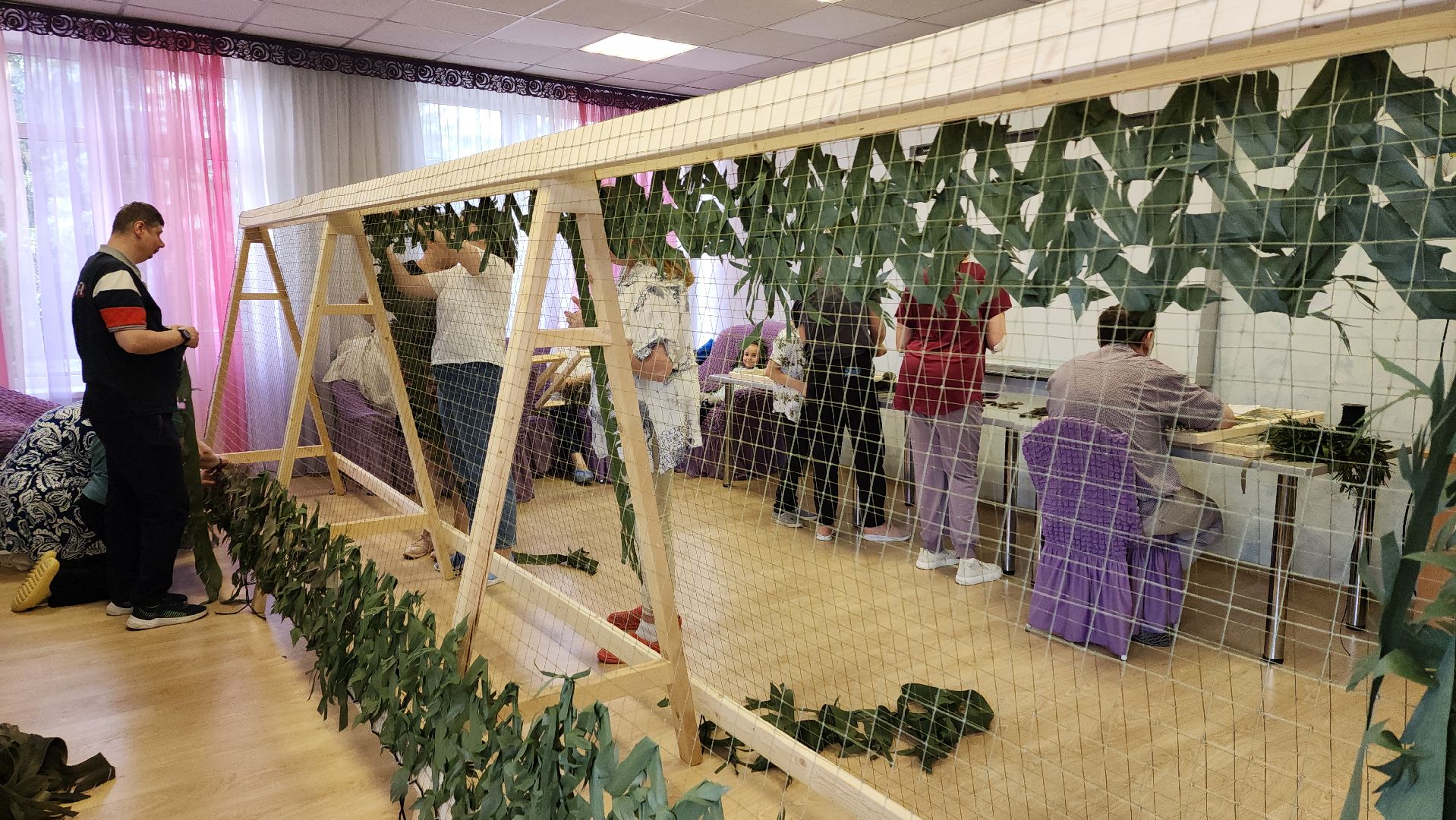 ивантеевка, маскировочные сети, сво, волонтерское движение, помощь сво, дети с овз, инвалиды, социальная адаптация,