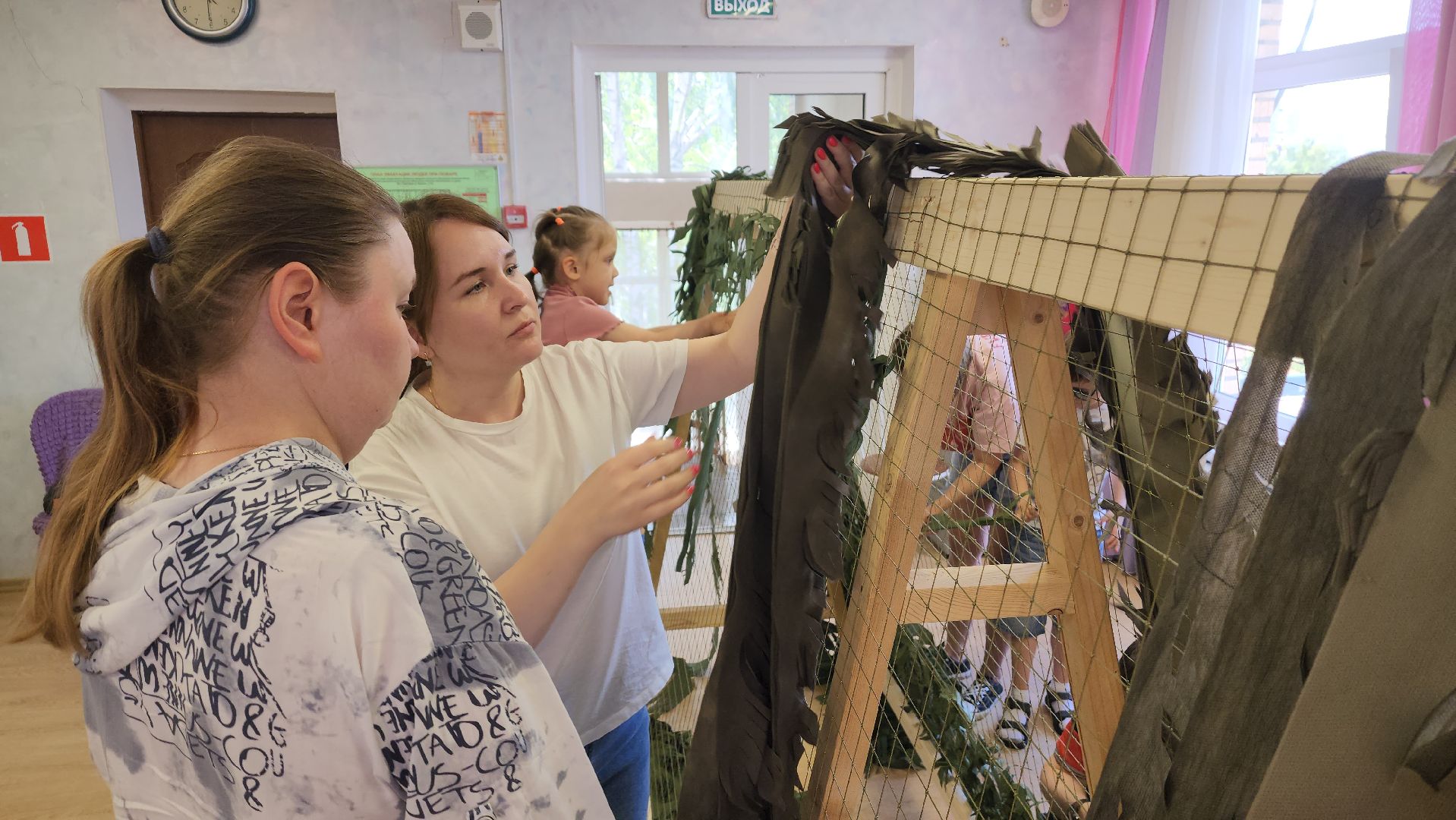 ивантеевка, маскировочные сети, сво, волонтерское движение, помощь сво, дети с овз, инвалиды, социальная адаптация,