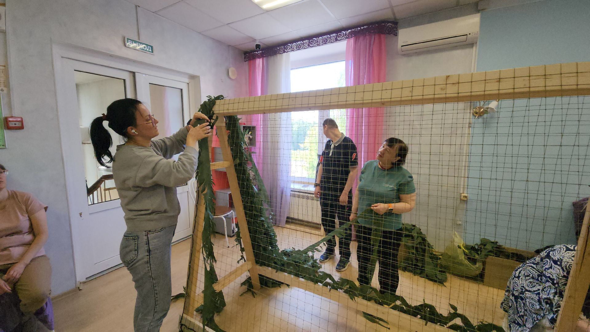 ивантеевка, маскировочные сети, сво, волонтерское движение, помощь сво, дети с овз, инвалиды, социальная адаптация,