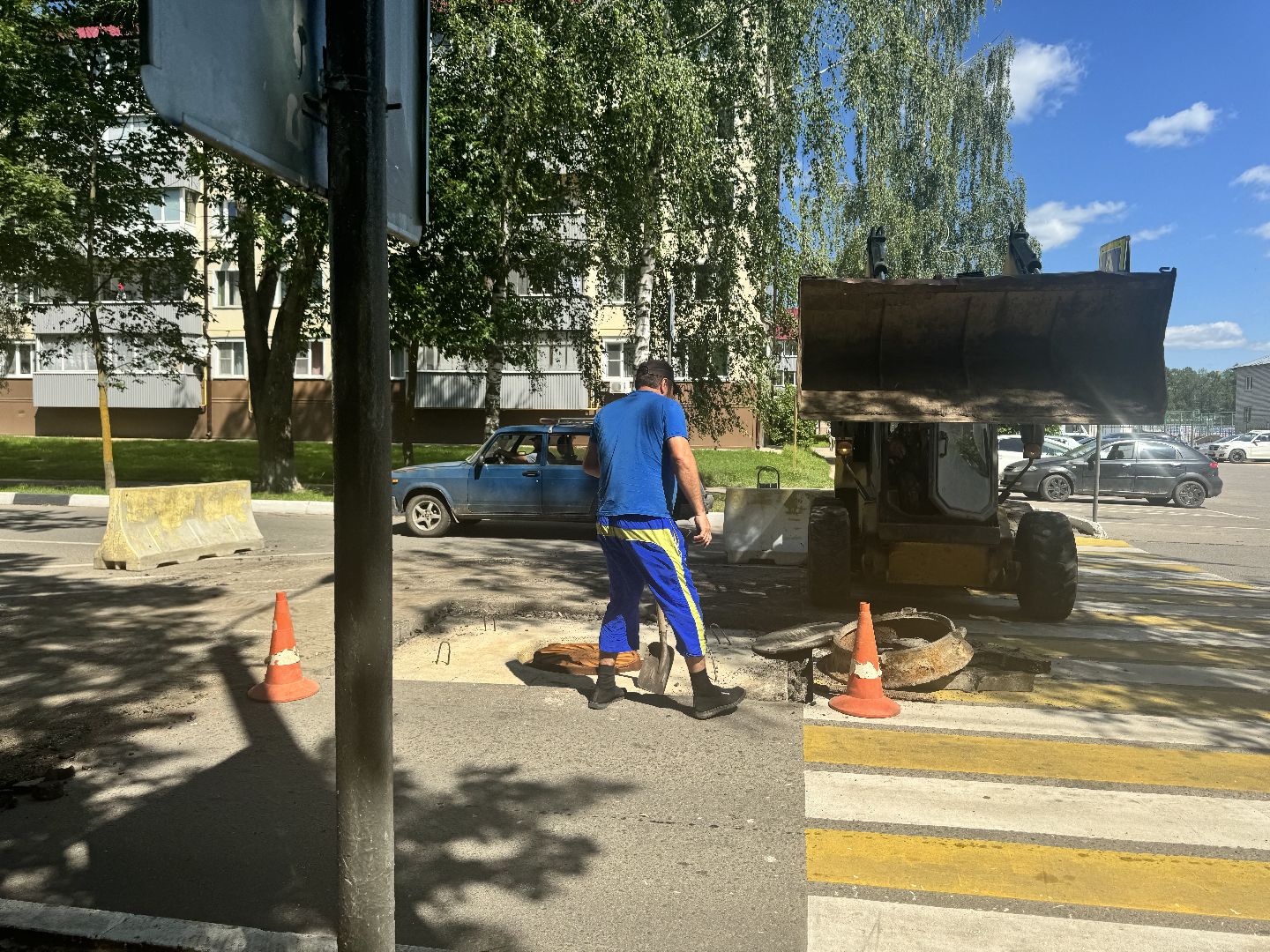 шаховская, замена люков, дорожные работы, транспорт,