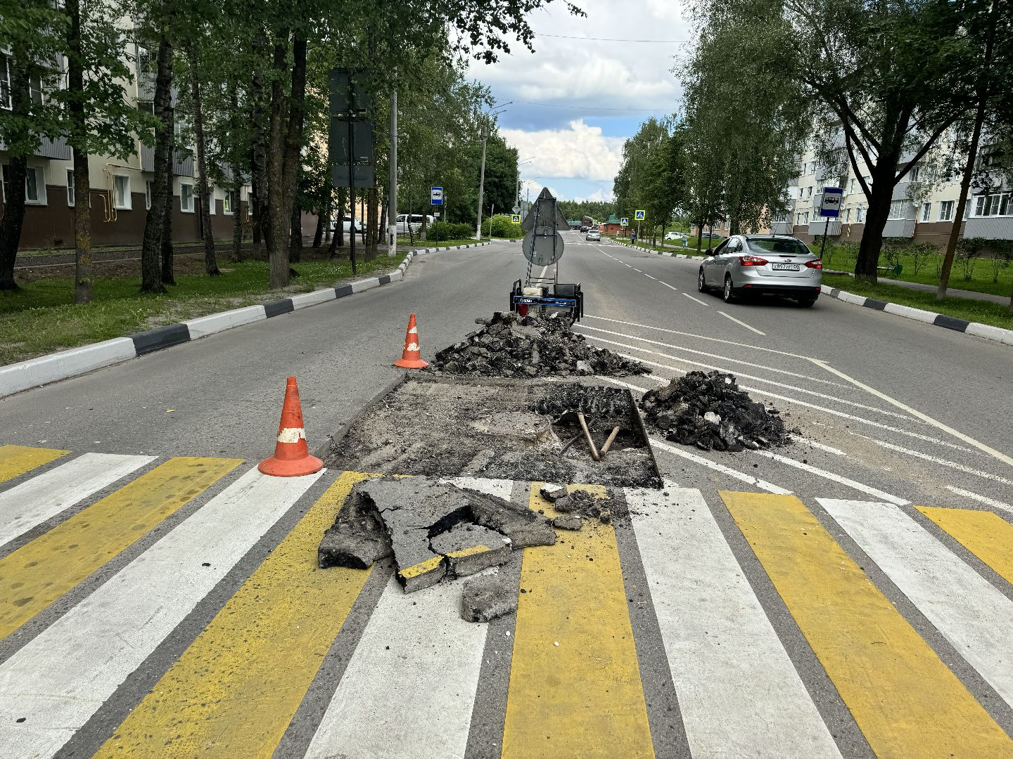 шаховская, замена люков, дорожные работы, транспорт,