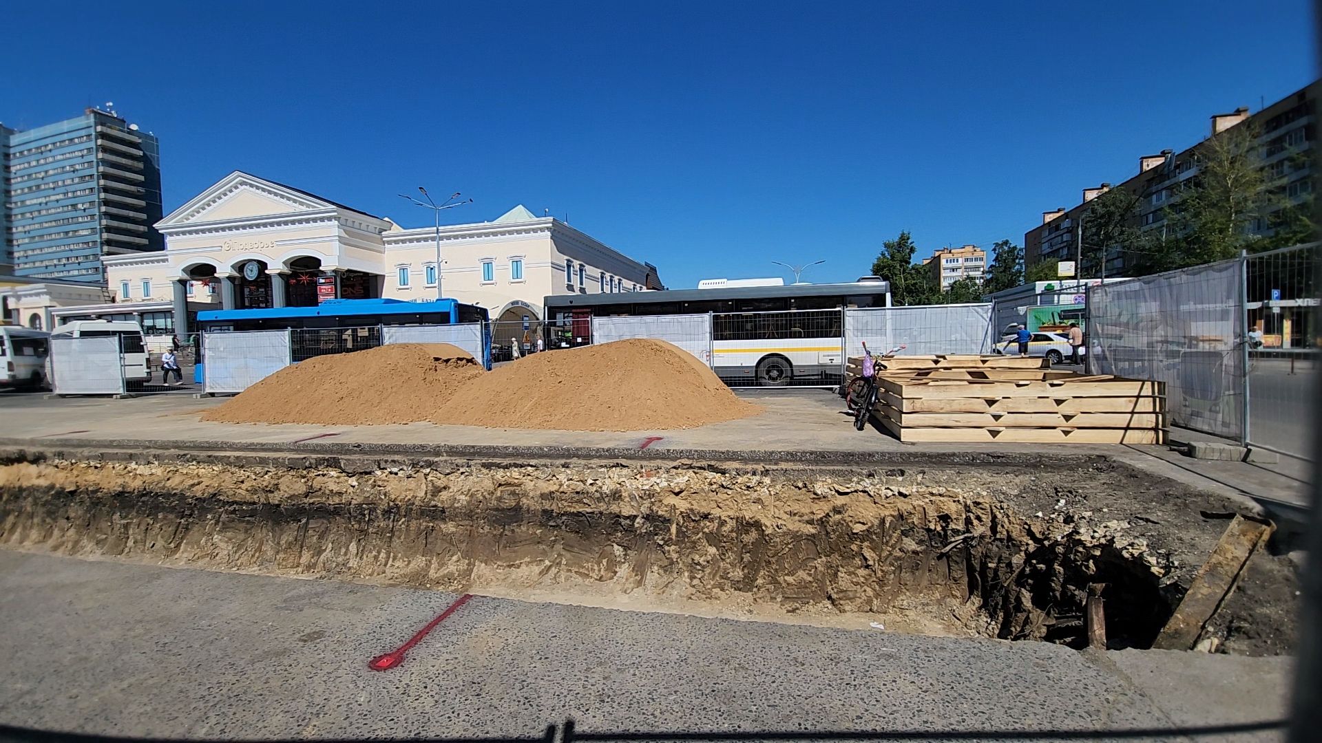 Одинцово, станция, автовокзал, благоустройство,