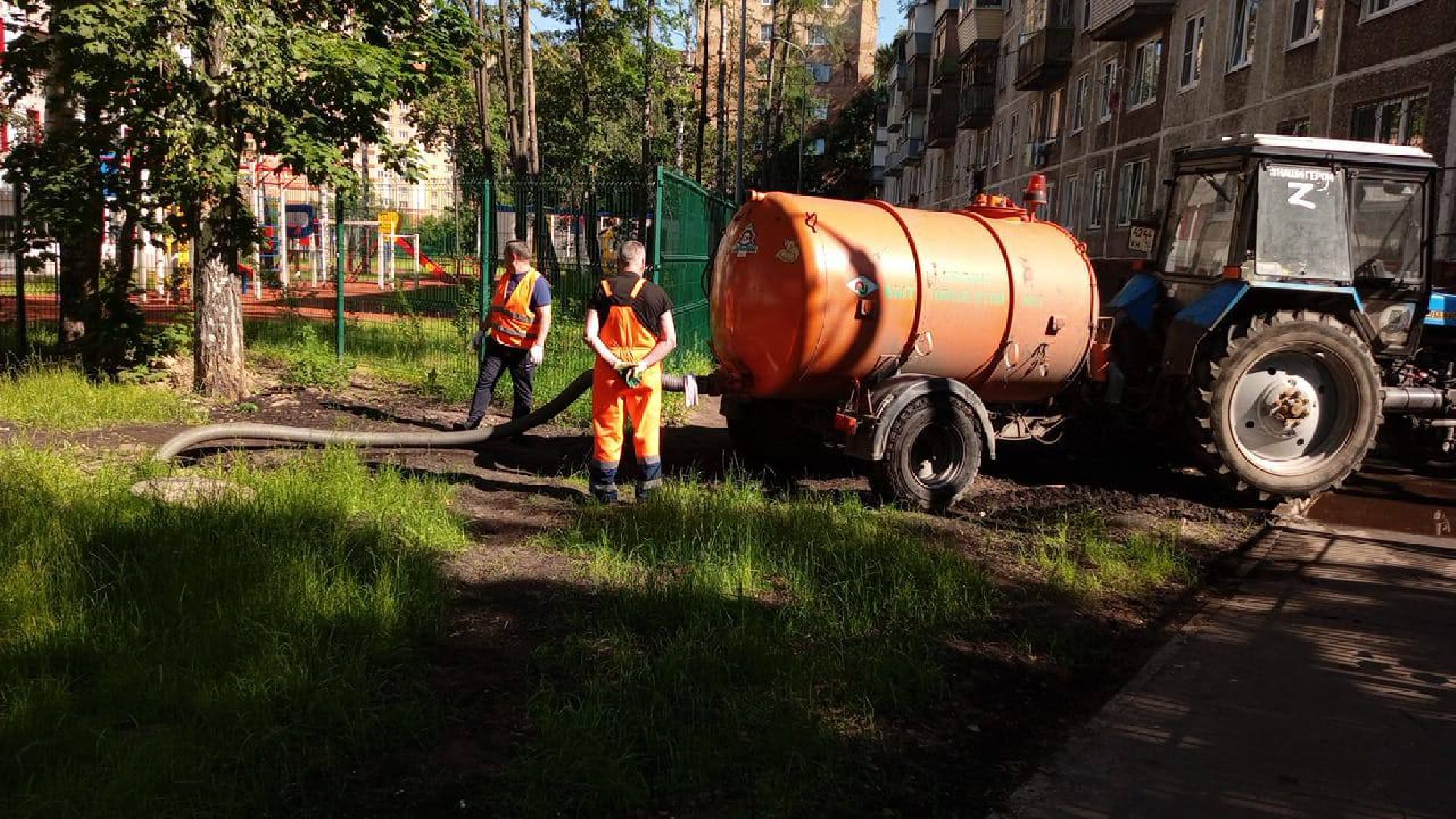 пушкино, благоустройство, подтопления, последствия непогоды,