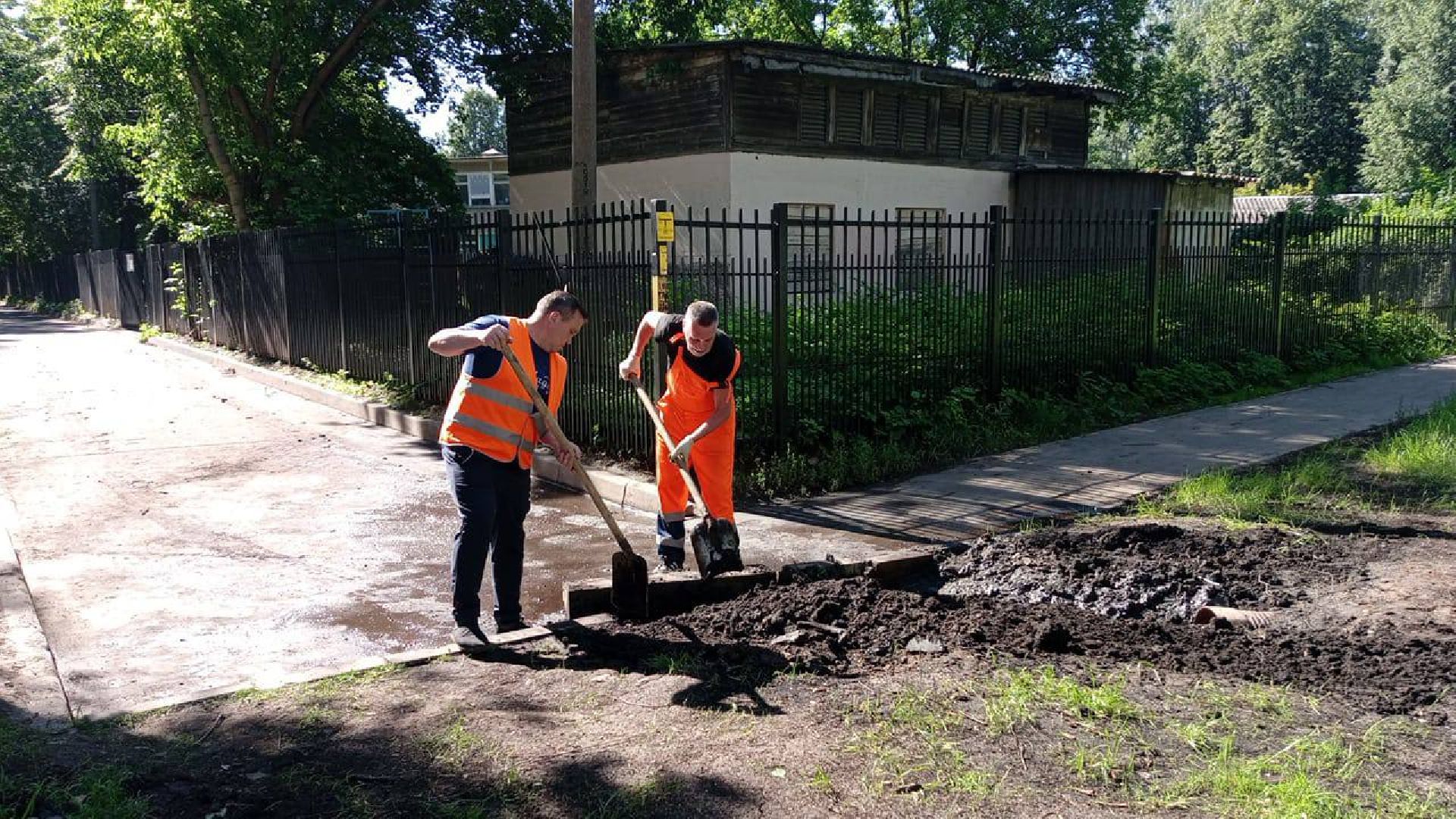 пушкино, благоустройство, подтопления, последствия непогоды,