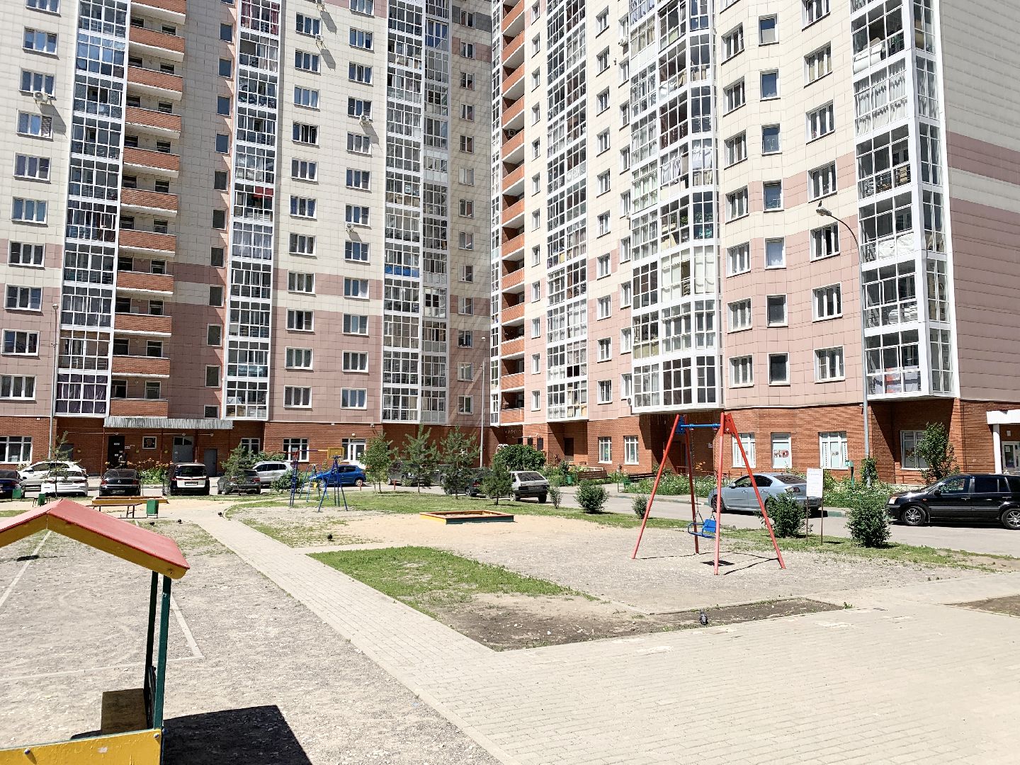 Балашиха, Подмосковье, благоустройство дворовой территории,