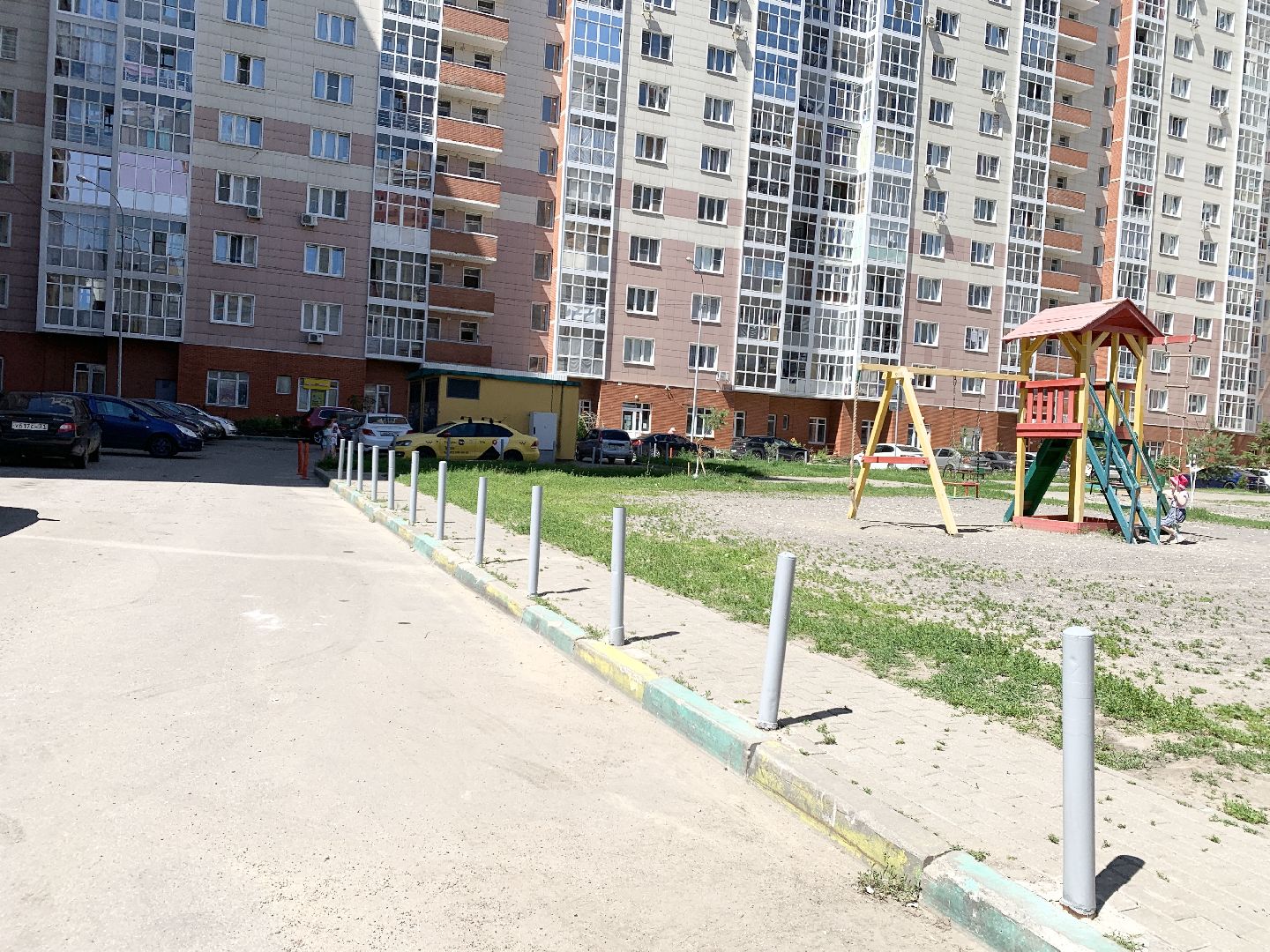 Балашиха, Подмосковье, благоустройство дворовой территории,