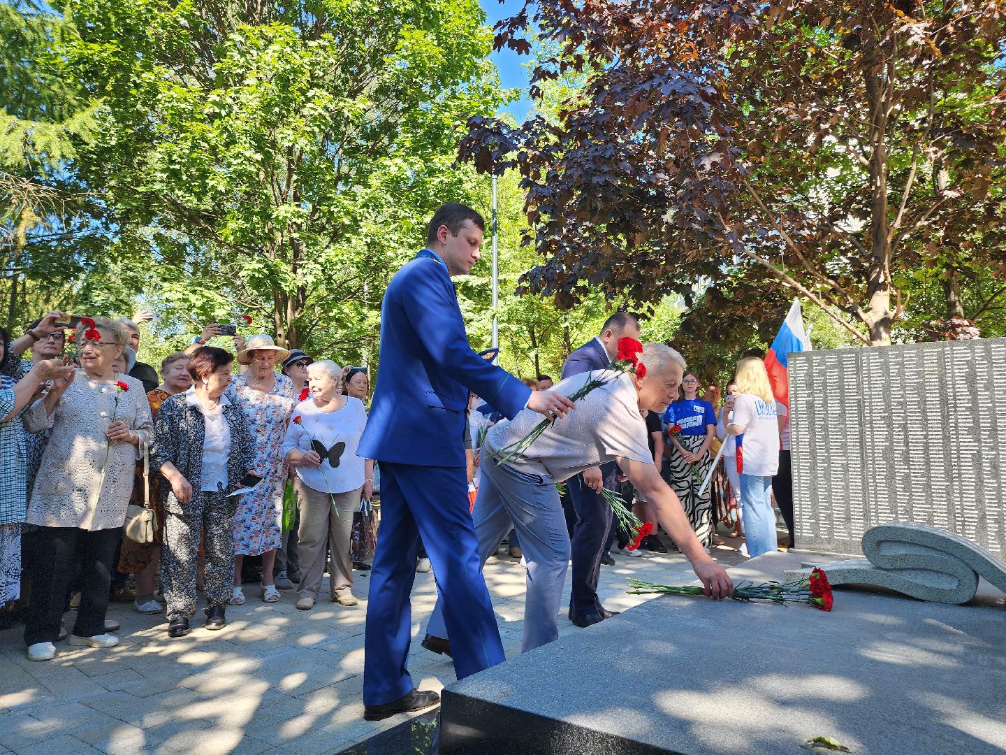 Мемориал, открытие памятника, мытищи,