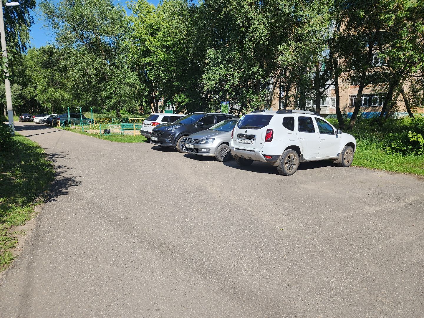 ремонт дорог во дворах, орехово-зуевский округ,