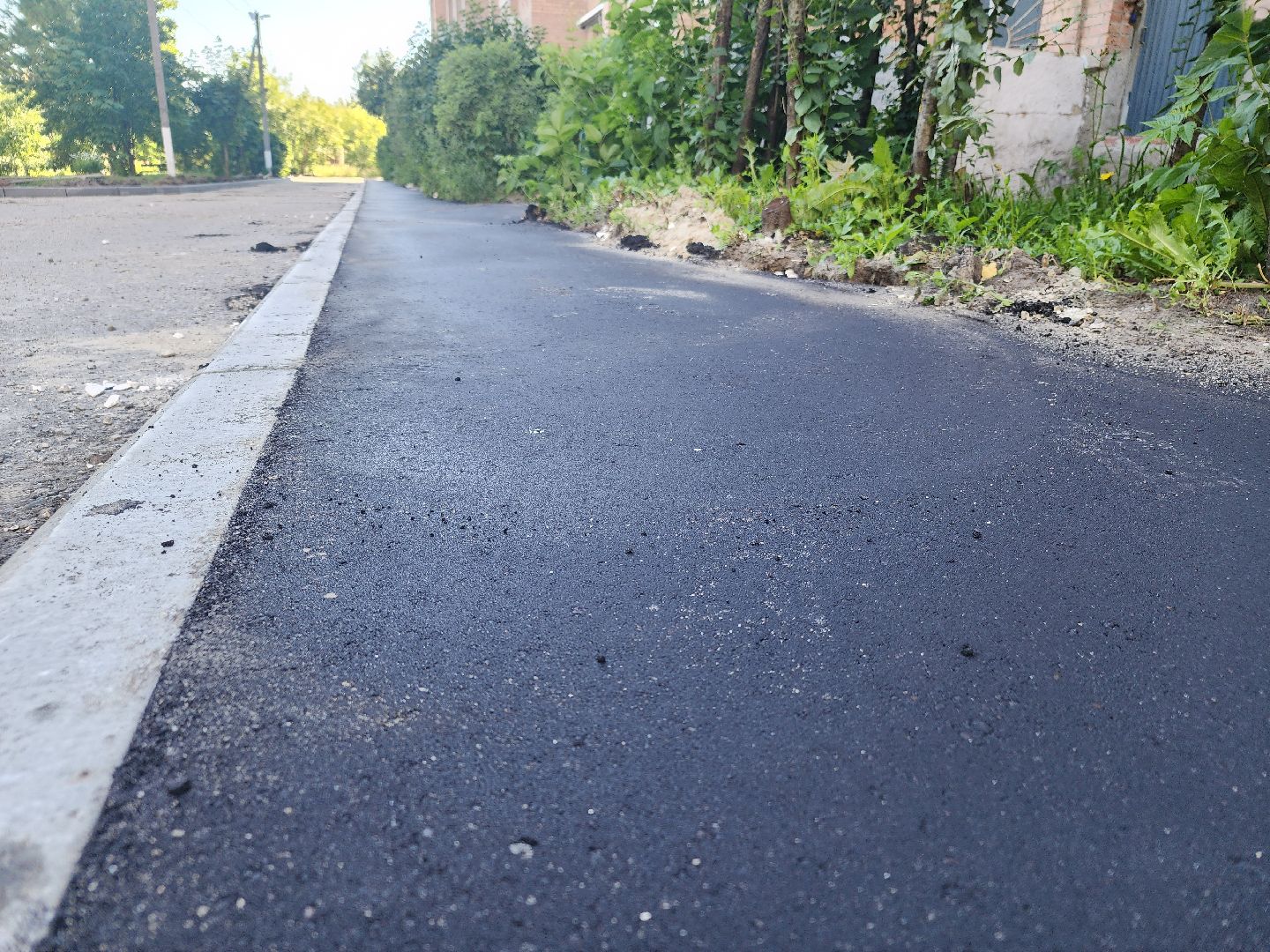 ремонт дорог во дворах, орехово-зуевский округ,