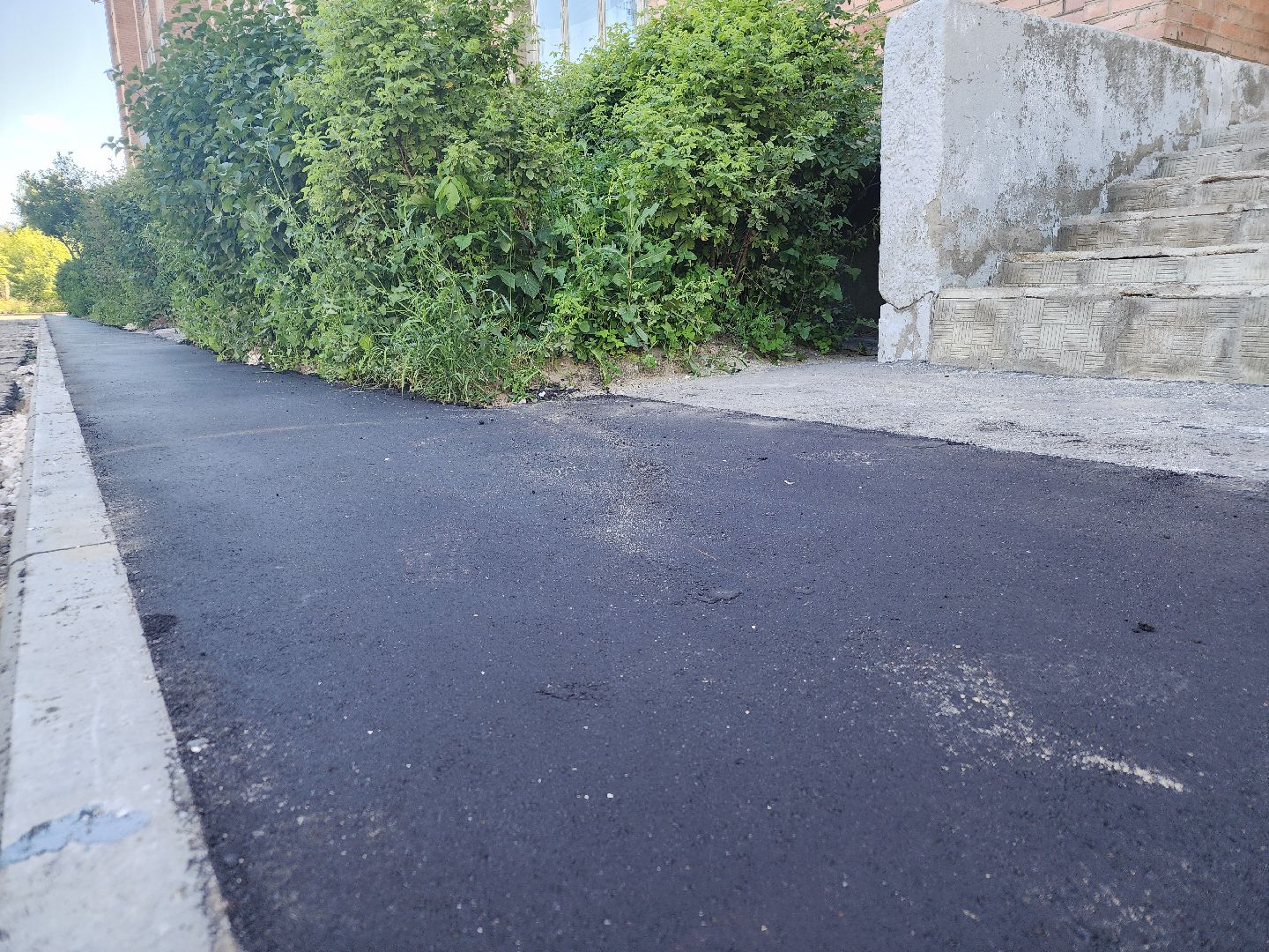 ремонт дорог во дворах, орехово-зуевский округ,