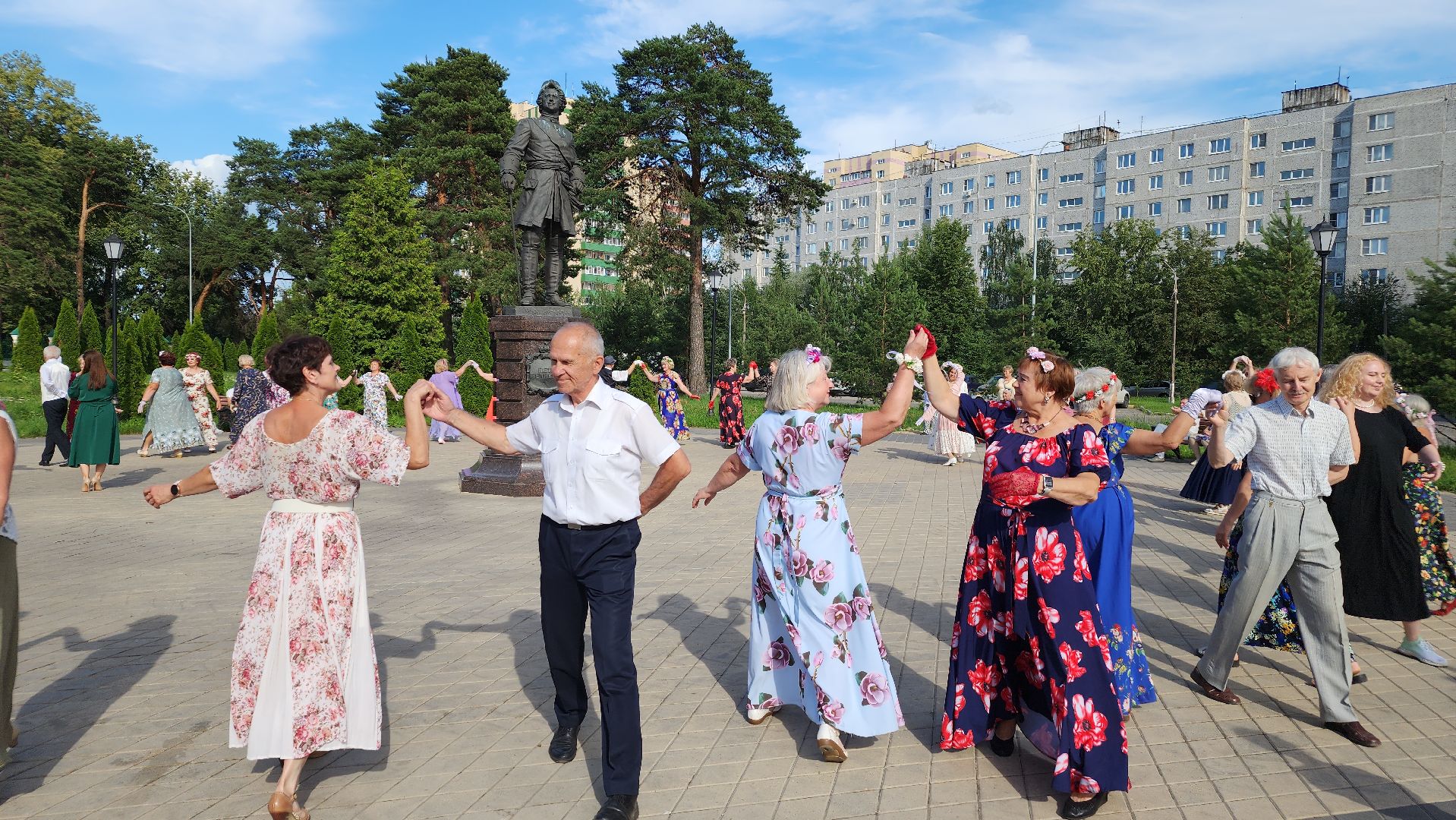 активное долголетие, губернаторский проект, танцы, Лосино-Петровский,