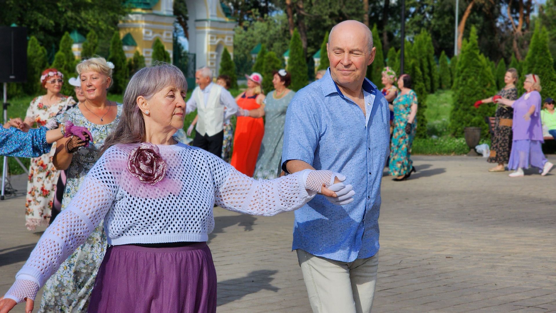 активное долголетие, губернаторский проект, танцы, Лосино-Петровский,