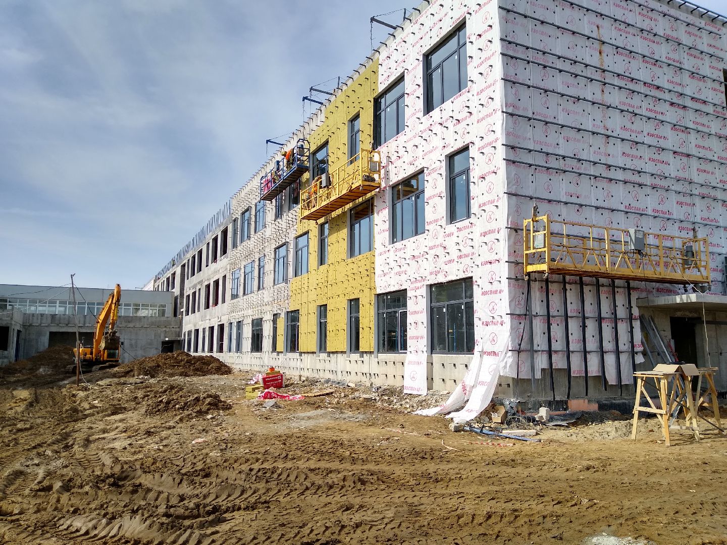 Раменское, строительство, школа