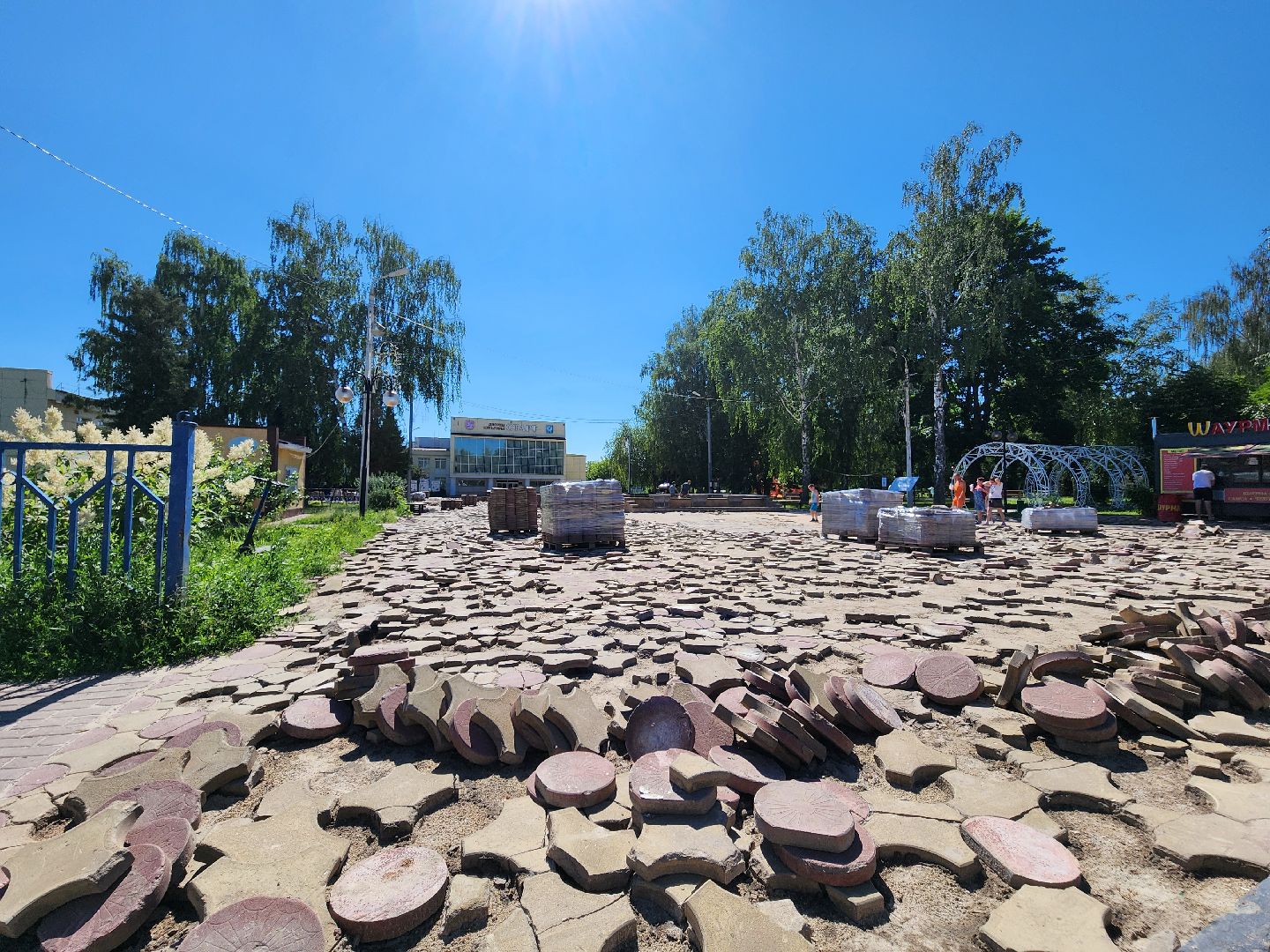 Луховицы, благоустойство, центральная площадь,