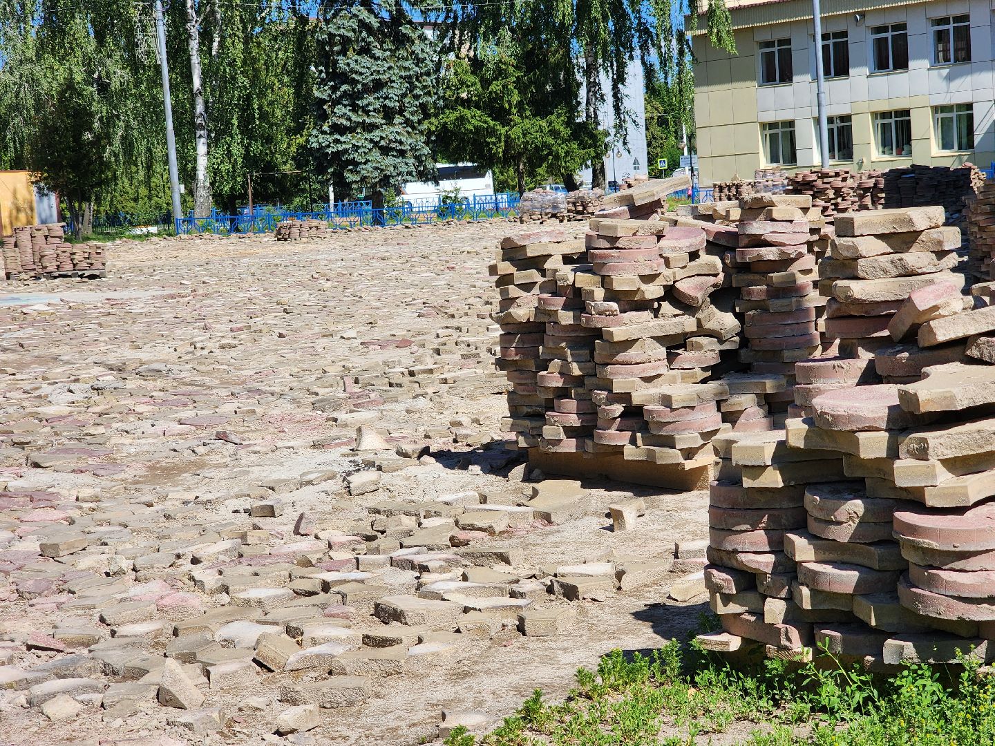 Луховицы, благоустойство, центральная площадь,