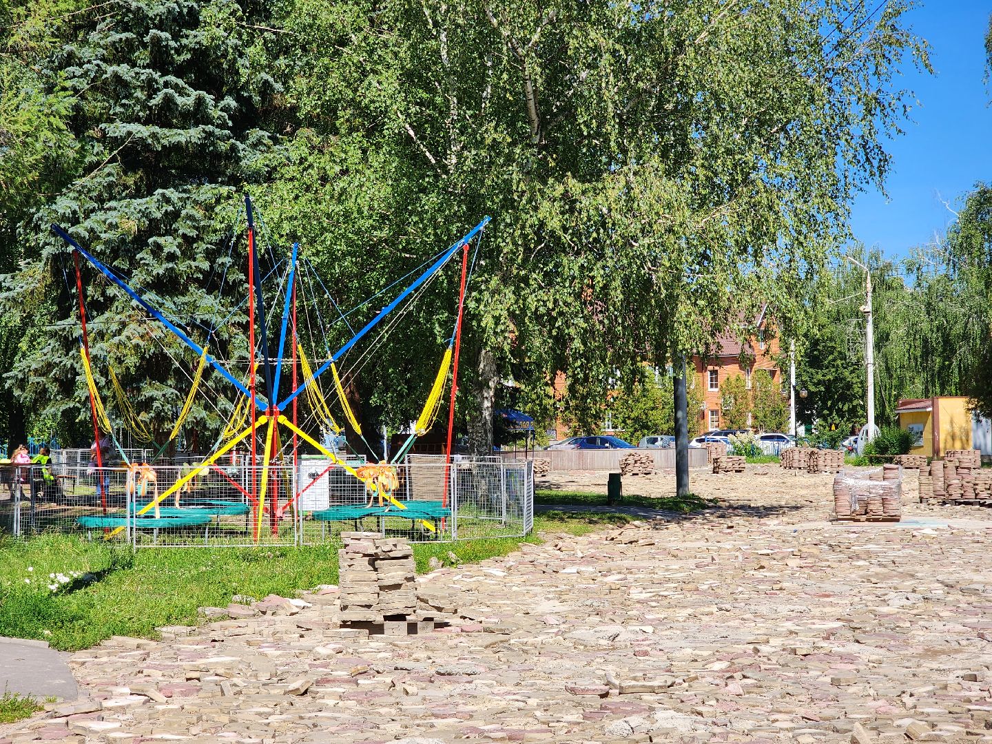 Луховицы, благоустойство, центральная площадь,