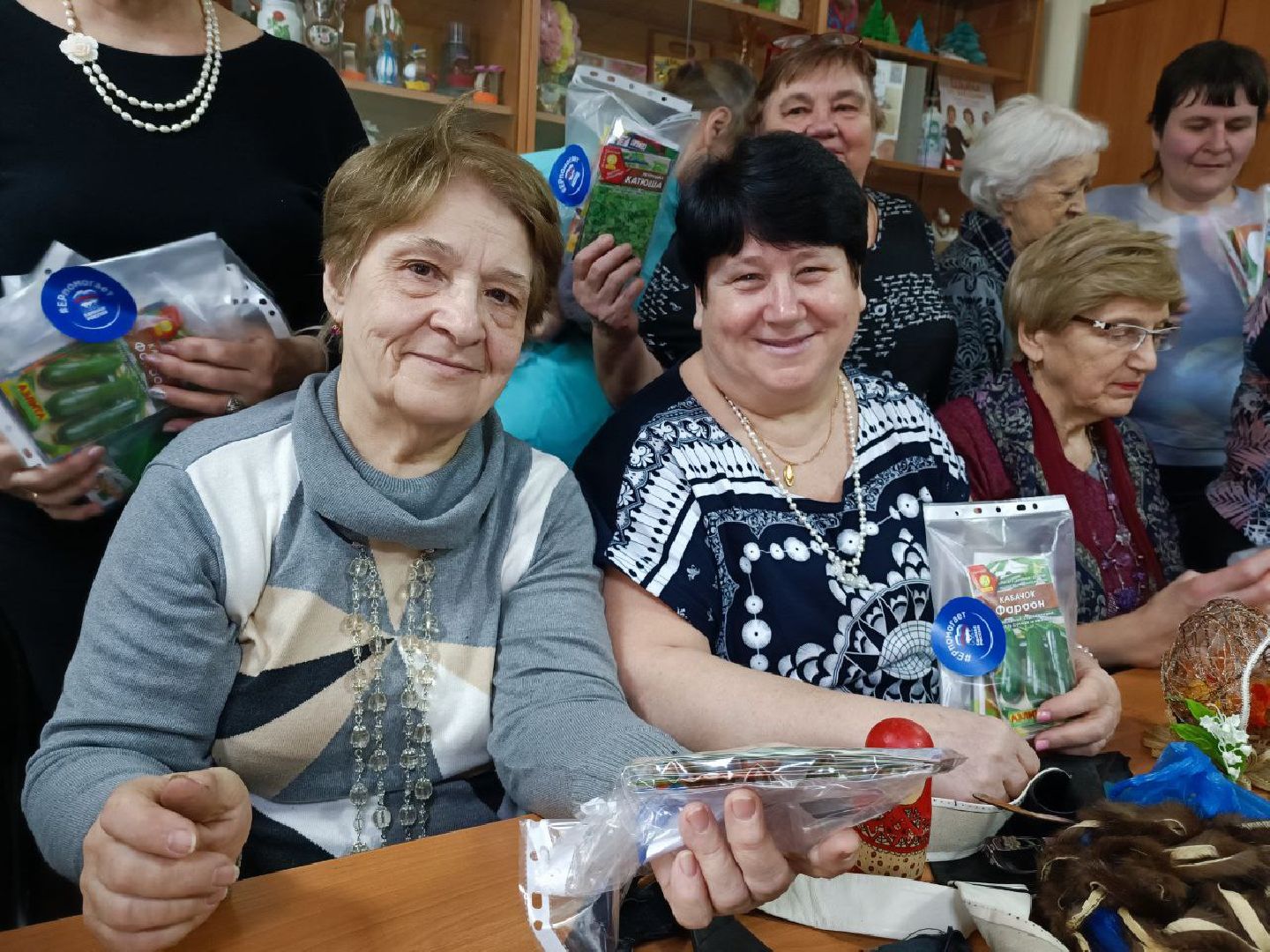 Можайск, Можайскийгородскойокруг, Подмосковье, Активноедолголетие, старшеепоколение, акция, огород, семена, ЕдинаяРоссия