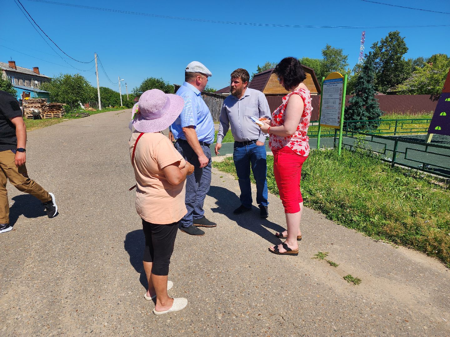 Стеблево, волоколамск, благоустройсво,