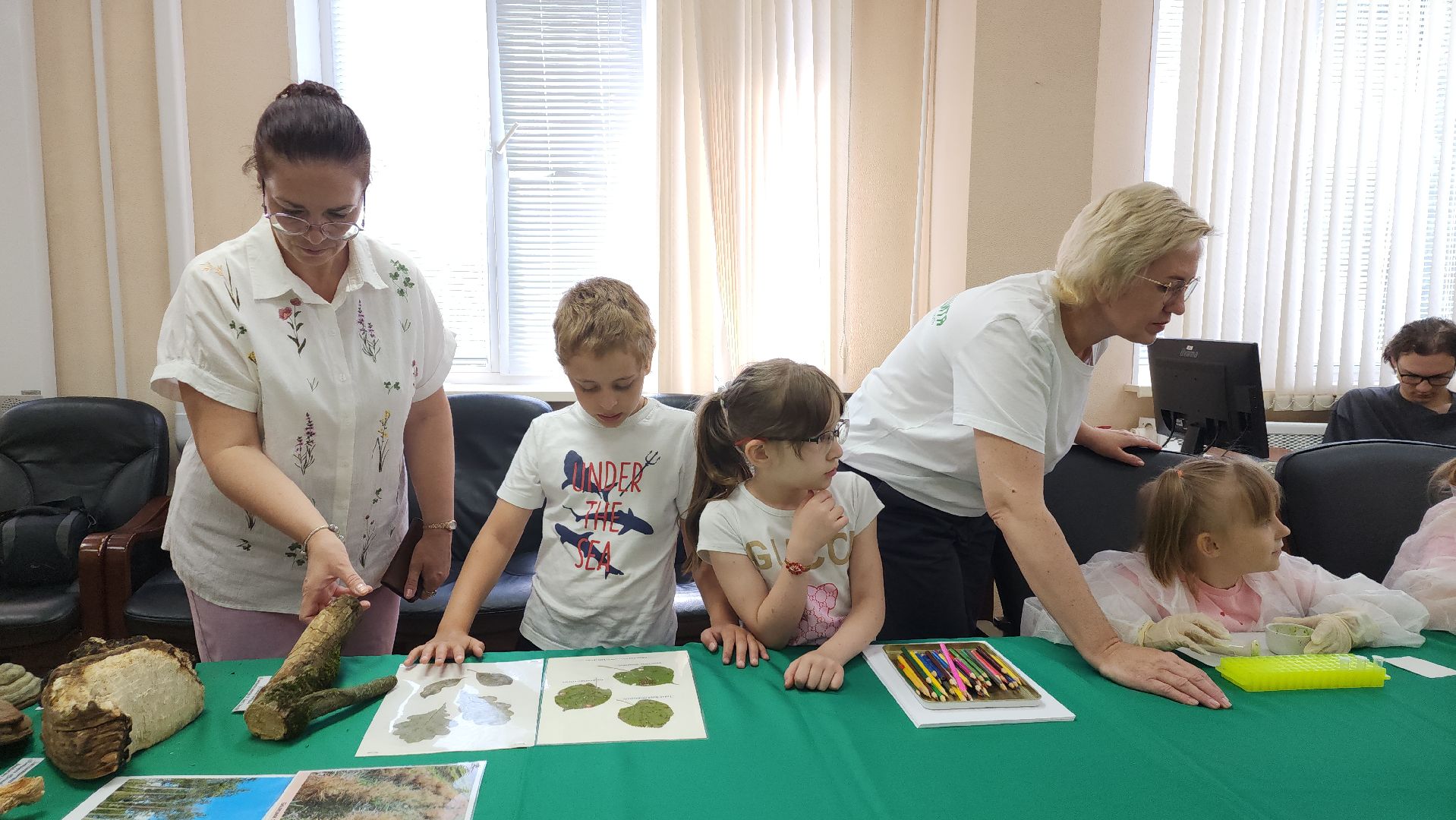 пушкино, защита природы, лес, лесная охрана, детский лагерь, школьники, экскурсия для школьников,