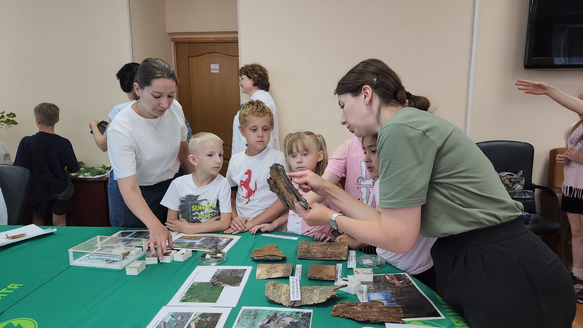 пушкино, защита природы, лес, лесная охрана, детский лагерь, школьники, экскурсия для школьников,
