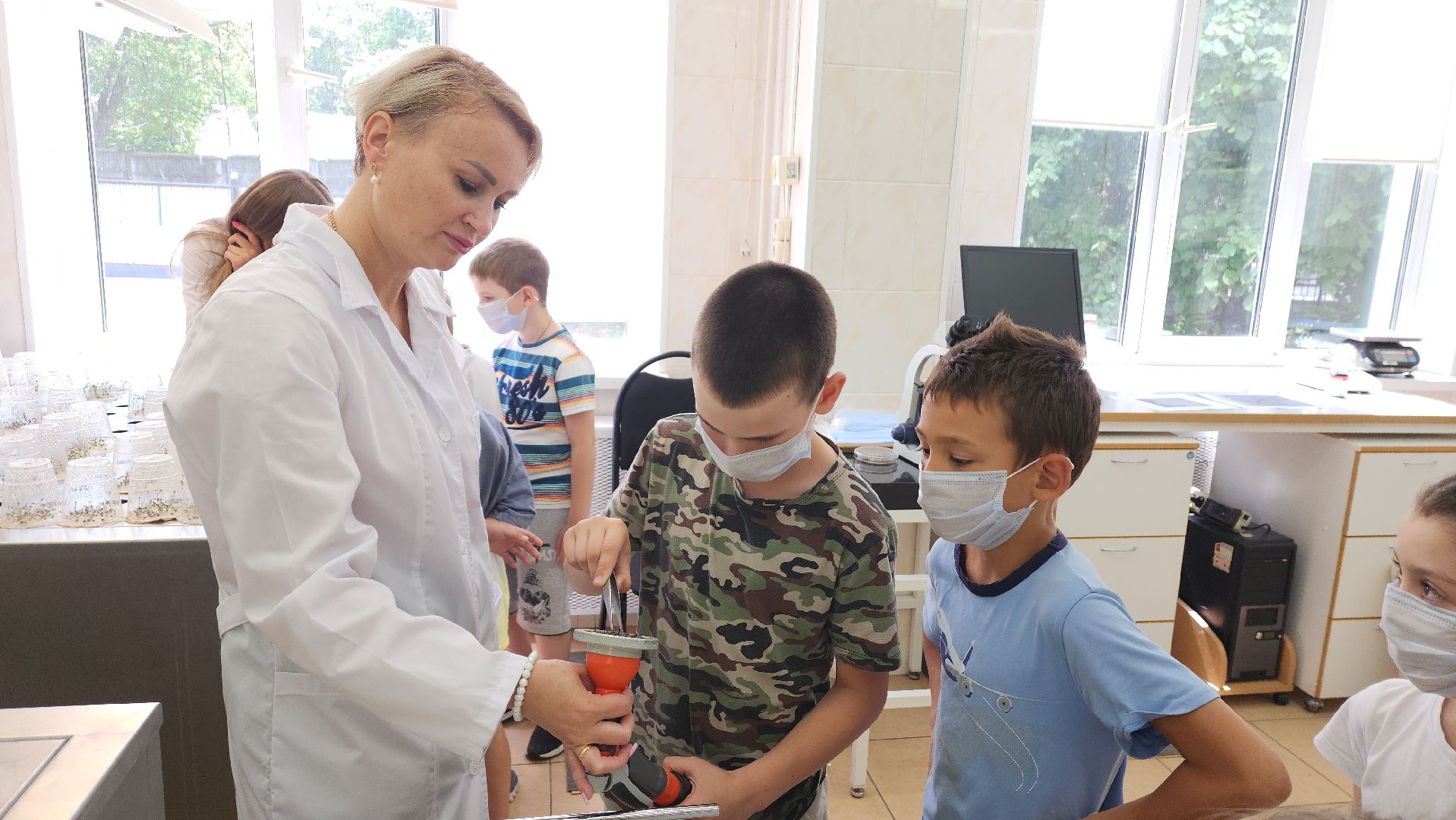 пушкино, защита природы, лес, лесная охрана, детский лагерь, школьники, экскурсия для школьников,