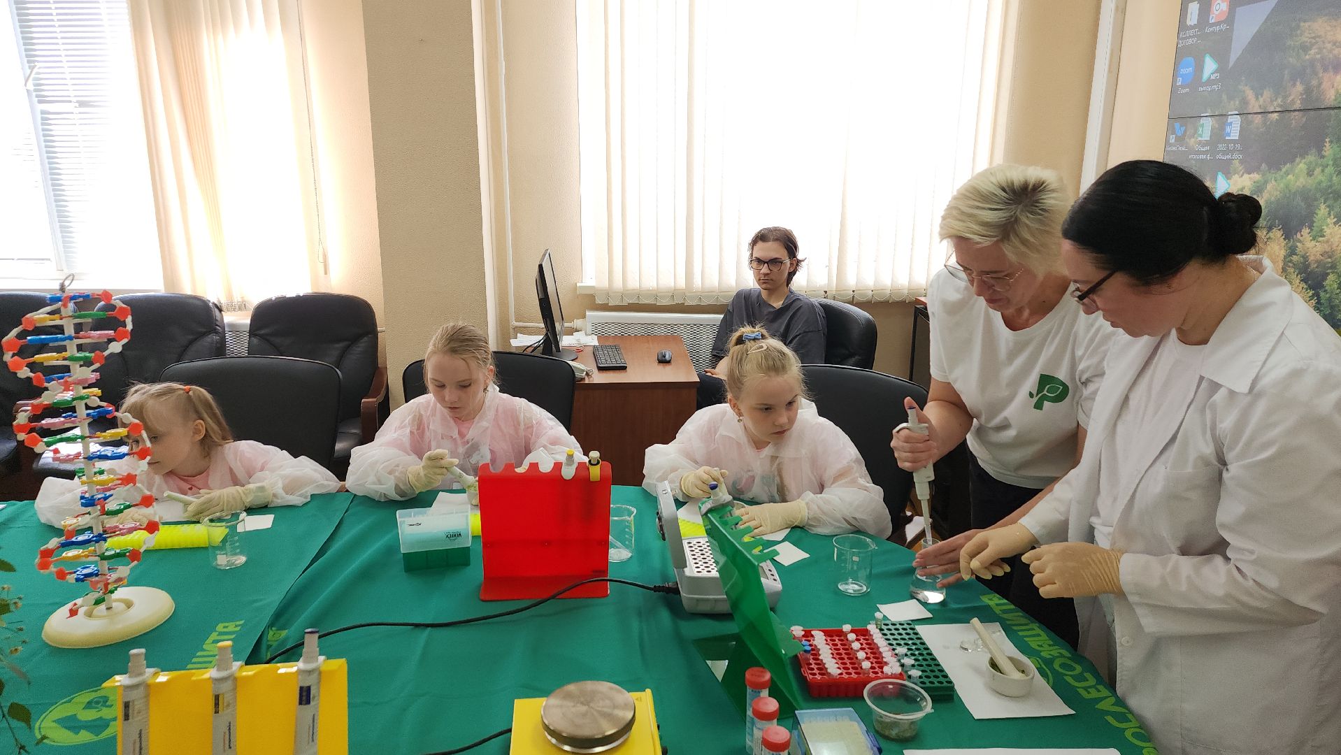 пушкино, защита природы, лес, лесная охрана, детский лагерь, школьники, экскурсия для школьников,