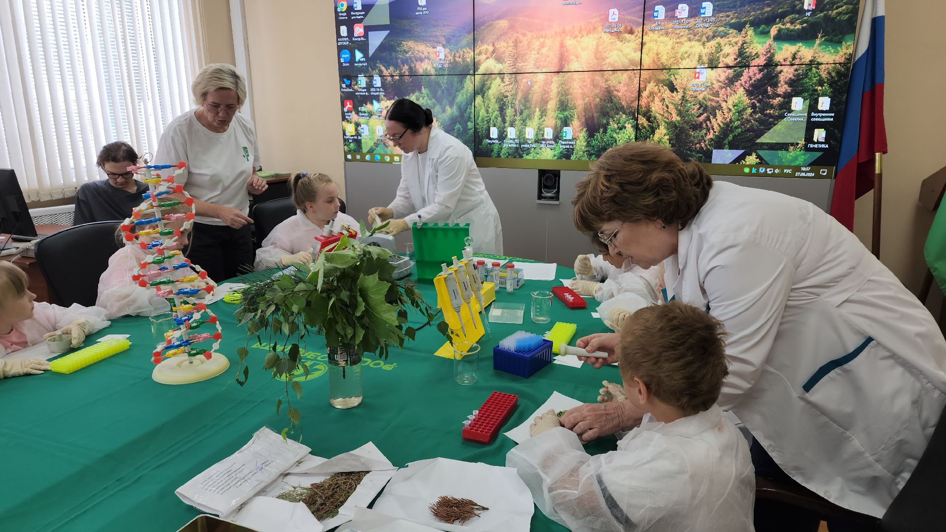 пушкино, защита природы, лес, лесная охрана, детский лагерь, школьники, экскурсия для школьников,