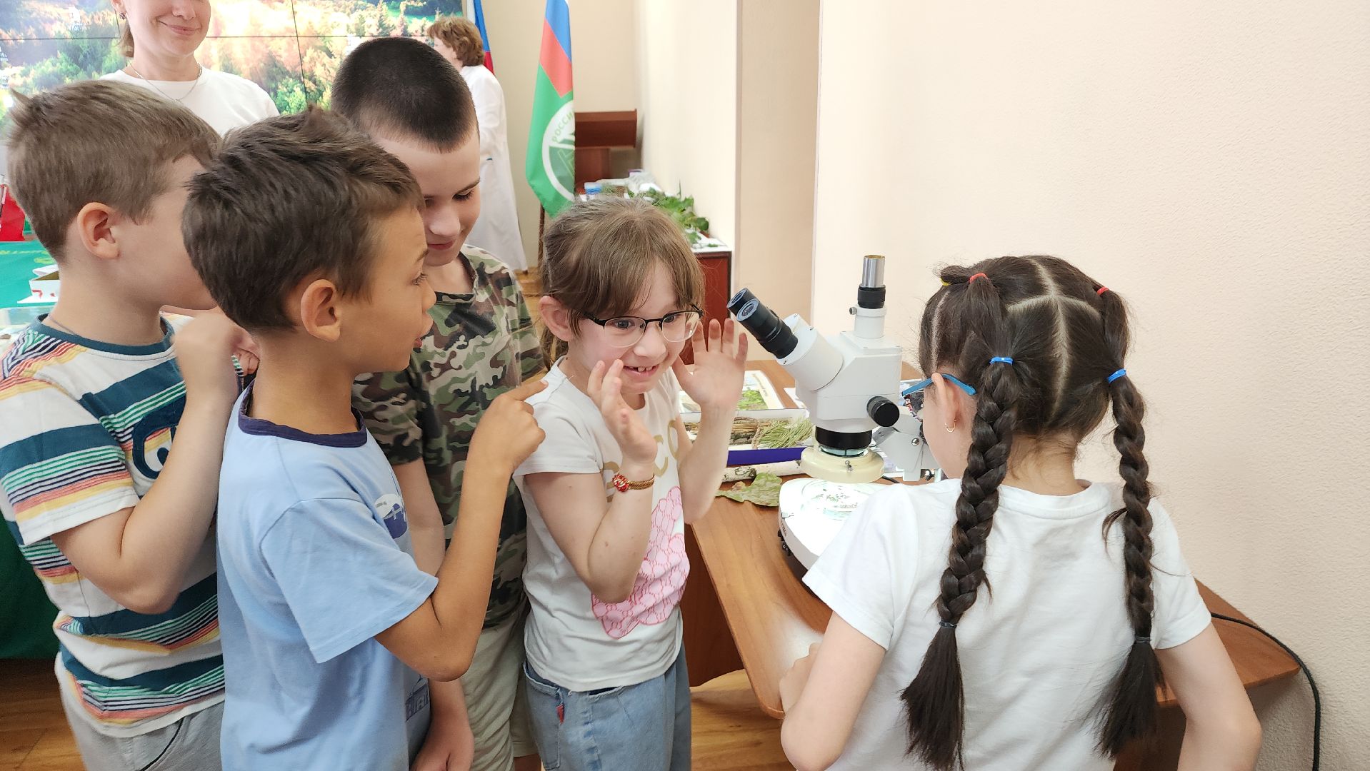 пушкино, защита природы, лес, лесная охрана, детский лагерь, школьники, экскурсия для школьников,