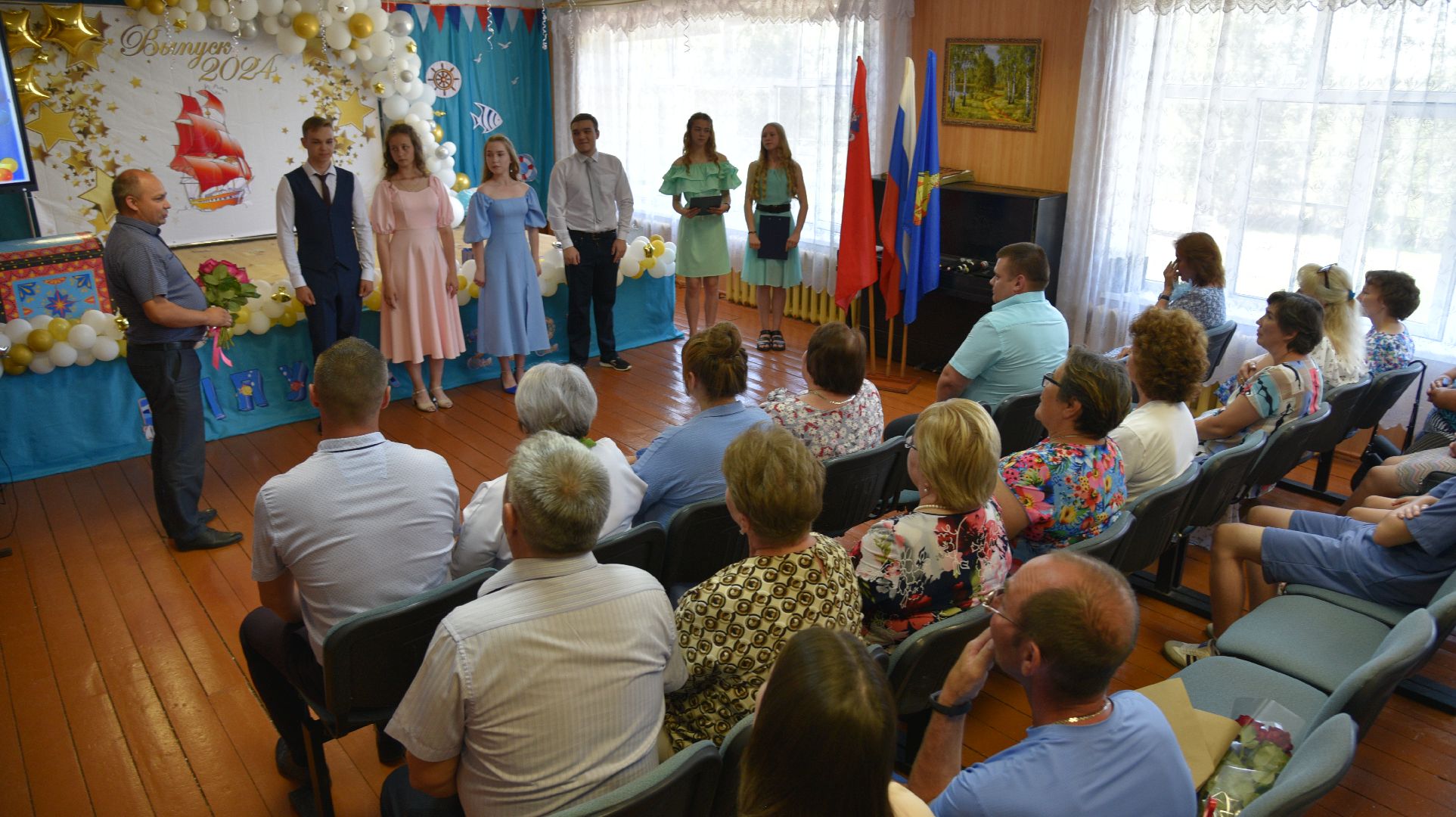 лотошино, ушаково, ушаковская сош, образование, выпускной 2024, выпускник 2024,