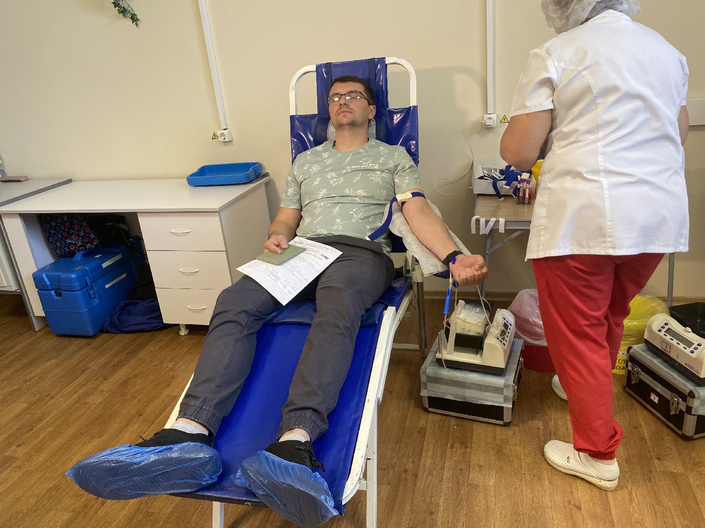 Коломна, донорская акция, конькобежный центр, медицина подмосковья,