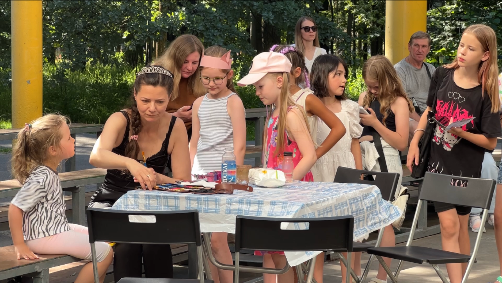 химки, кошки, парк, детский праздник, дети,