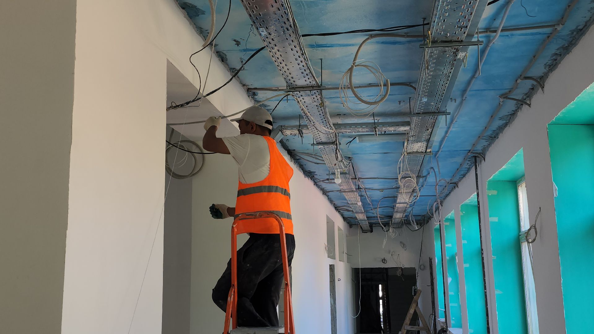 серпухов, местечко данки, туровская школа, капитальный ремонт, строительная готовность,