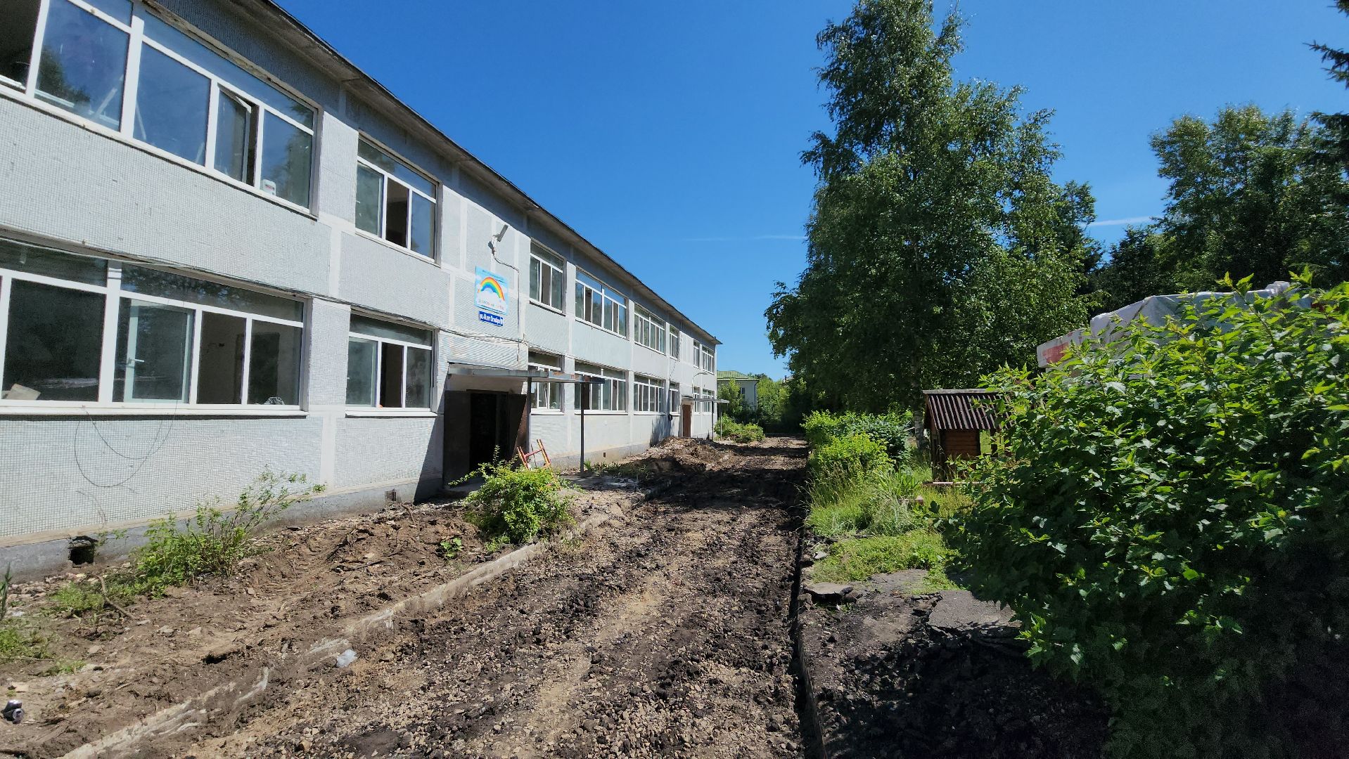 серпухов, поселок пролетарский, строительная готовность, детский сад, капитальный ремонт,