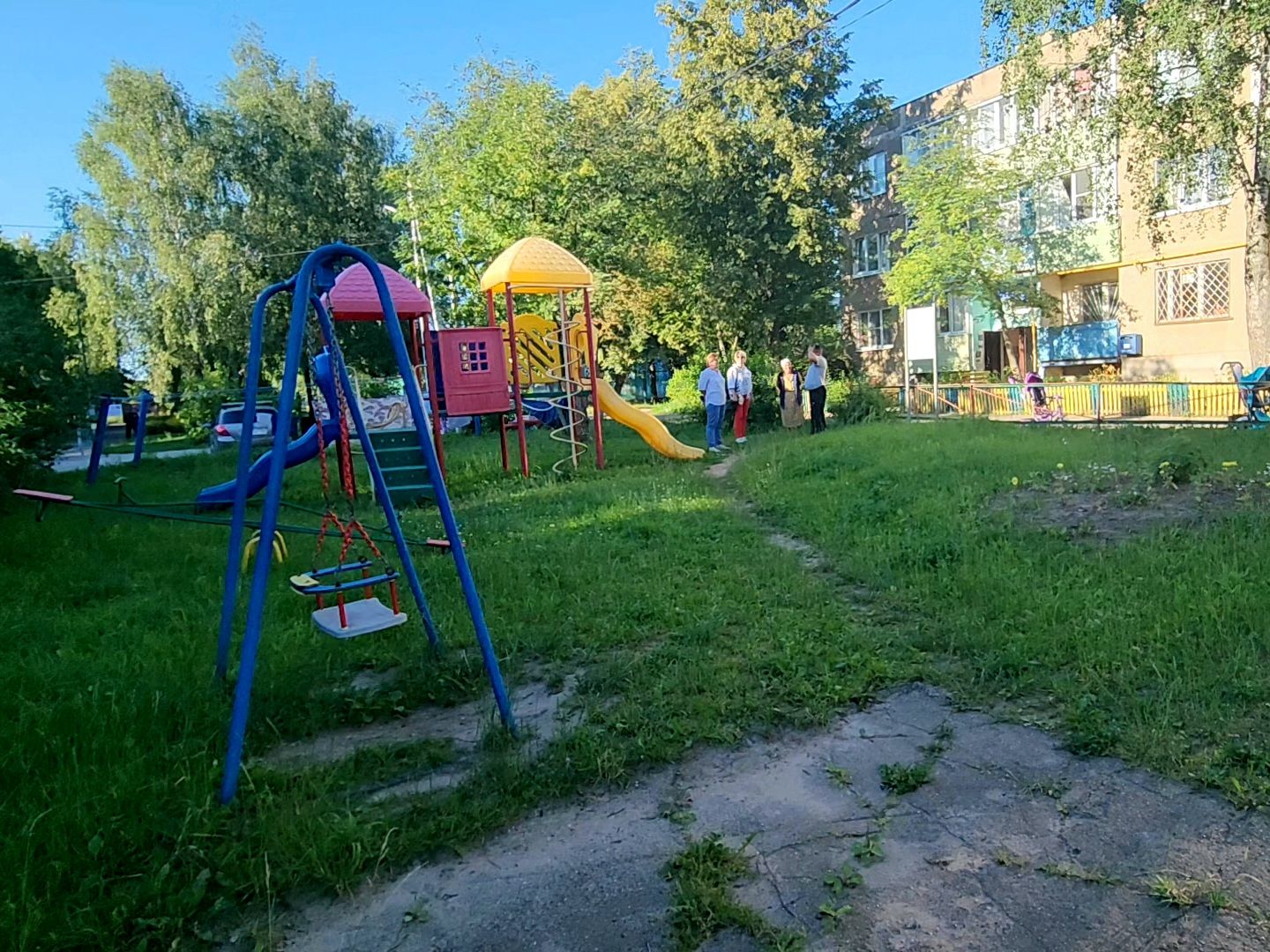 Зарайск, выездная администрация, детская площадка,