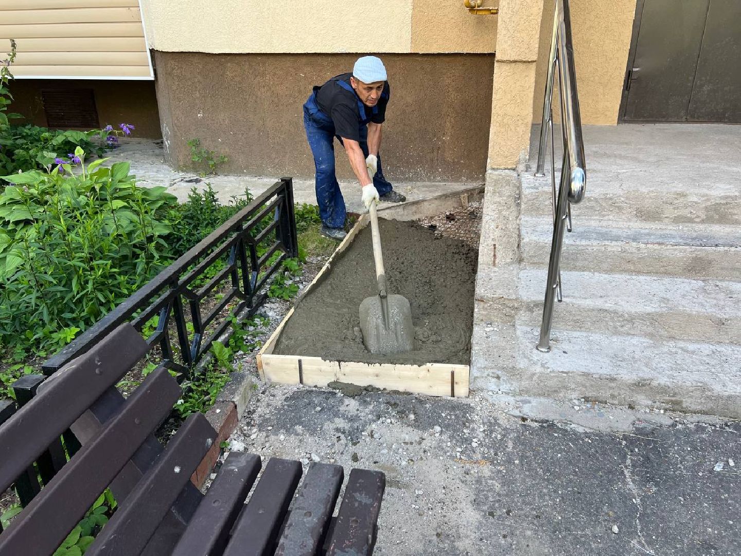 отмостка, подрядная организация, городской округ восход,