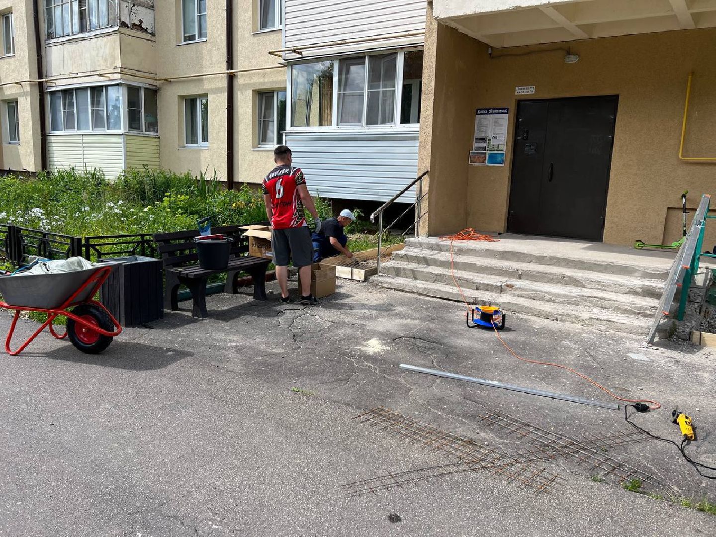 отмостка, подрядная организация, городской округ восход,