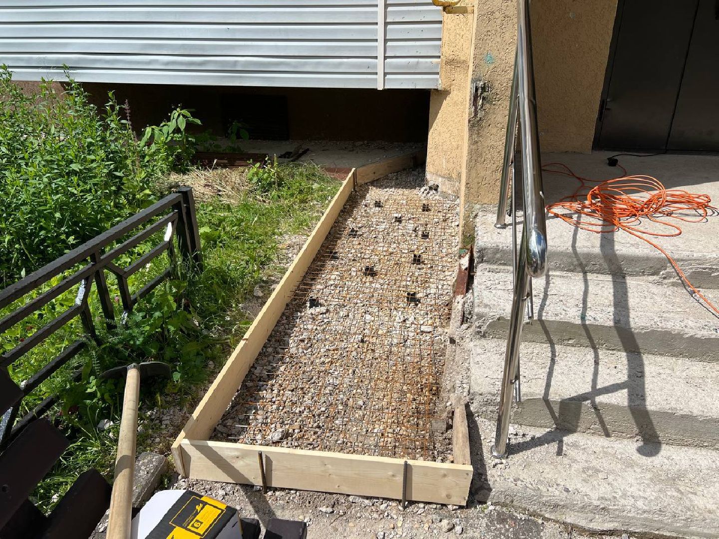 отмостка, подрядная организация, городской округ восход,