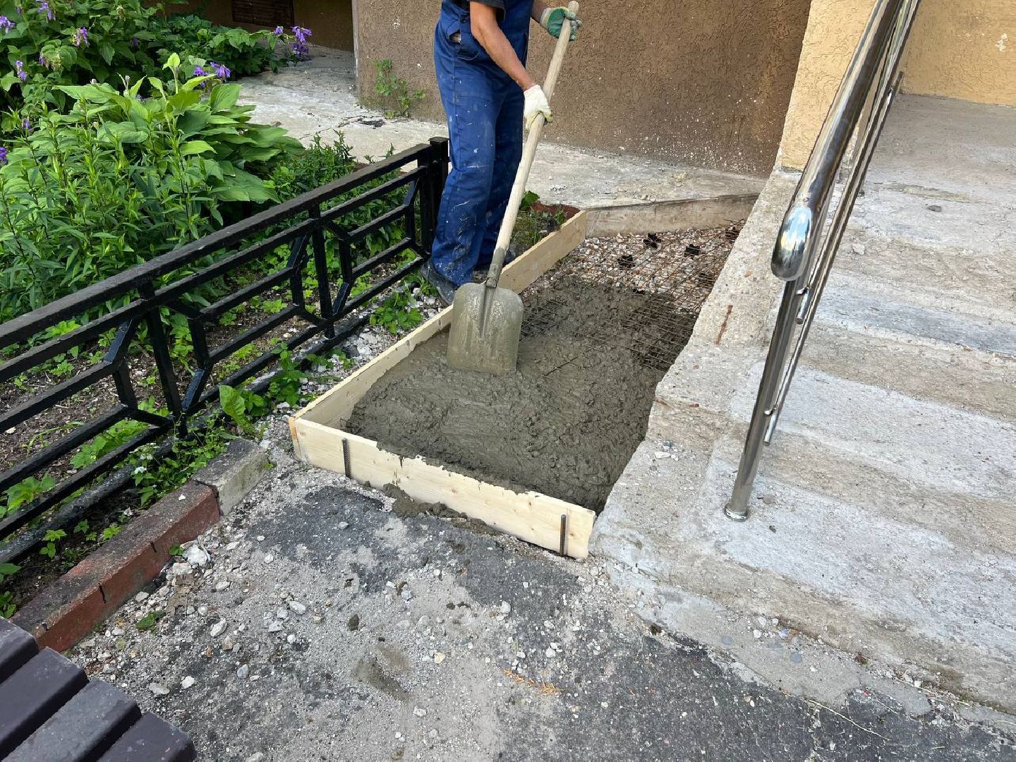 отмостка, подрядная организация, городской округ восход,