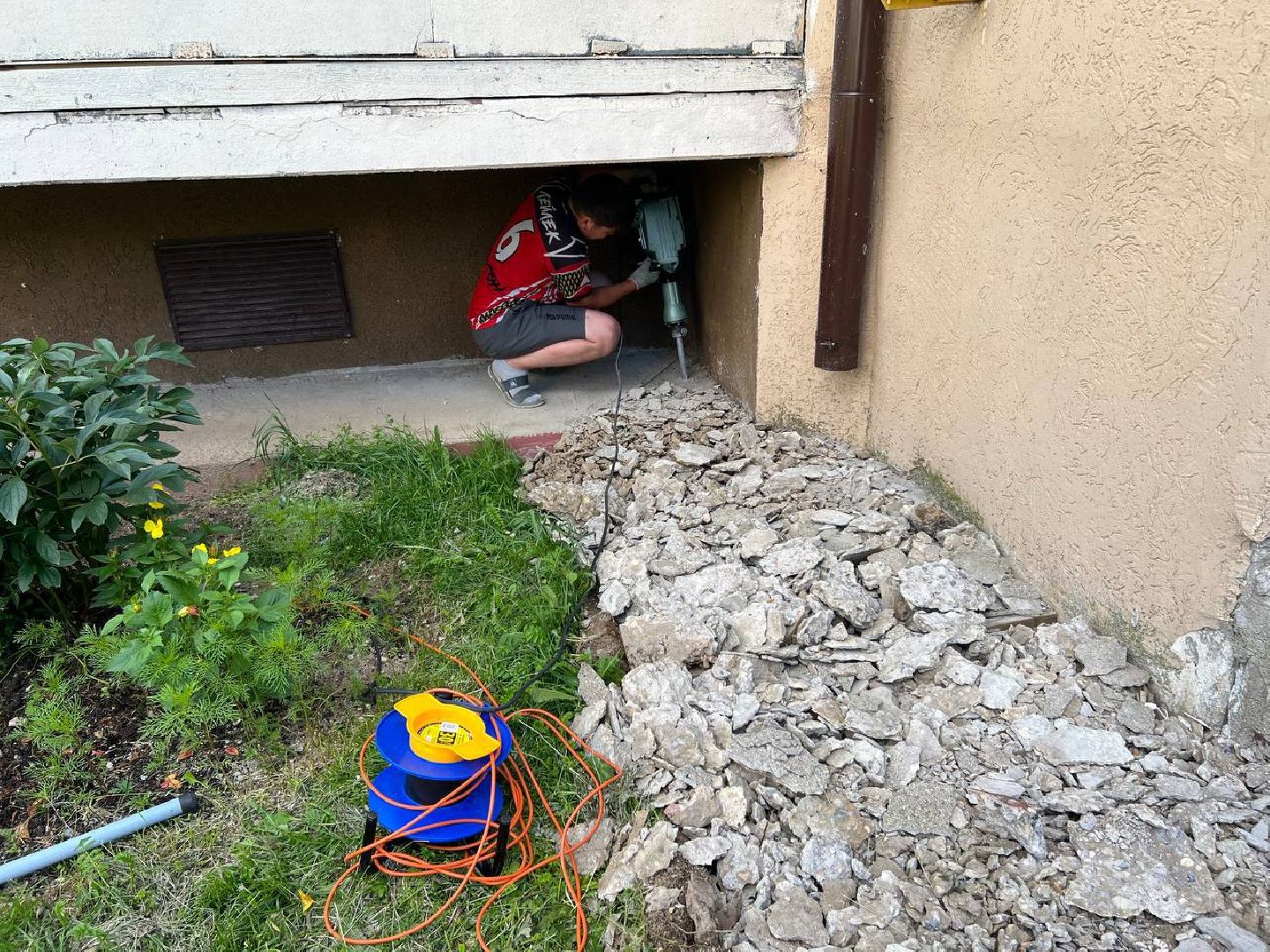 отмостка, подрядная организация, городской округ восход,