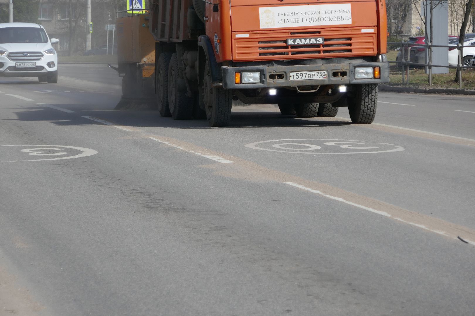 Подольск, благоустройство, дороги, техника