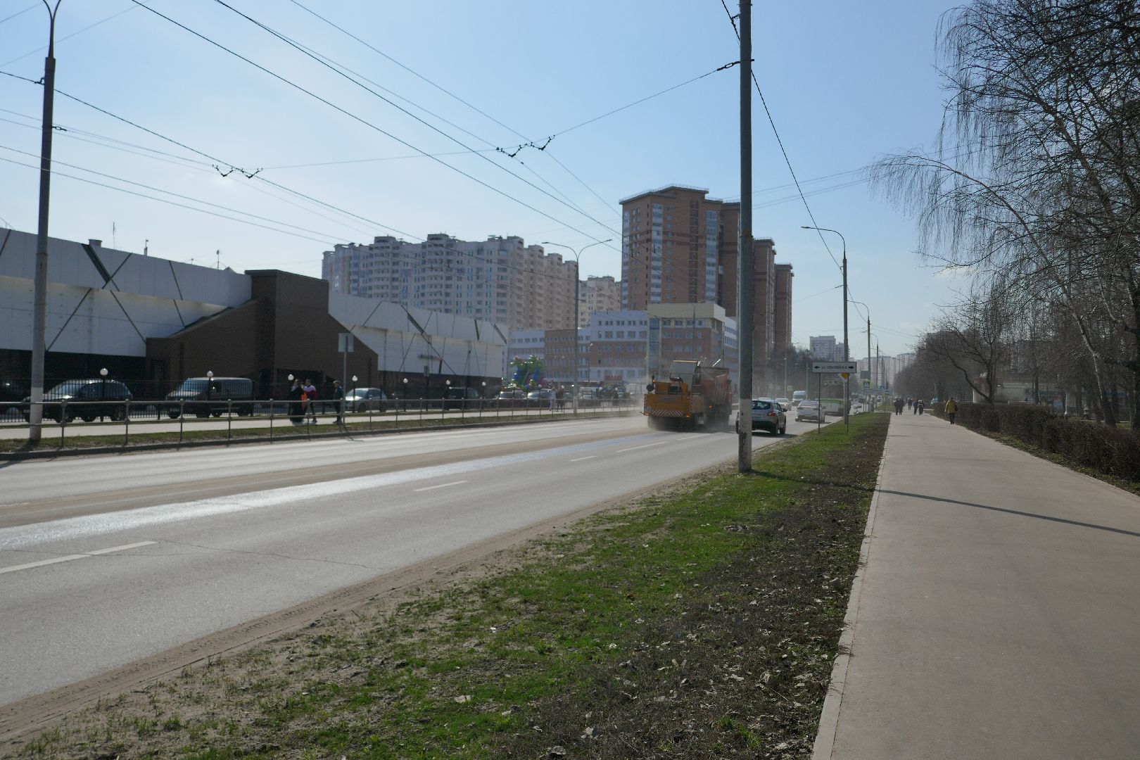 Подольск, благоустройство, дороги, техника