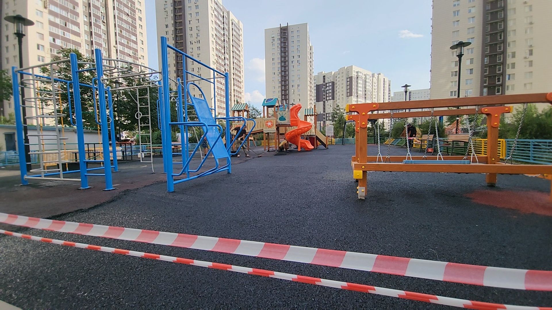 одинцово, детские площадки, модернизация, администрация, благоустройство, губернатор,