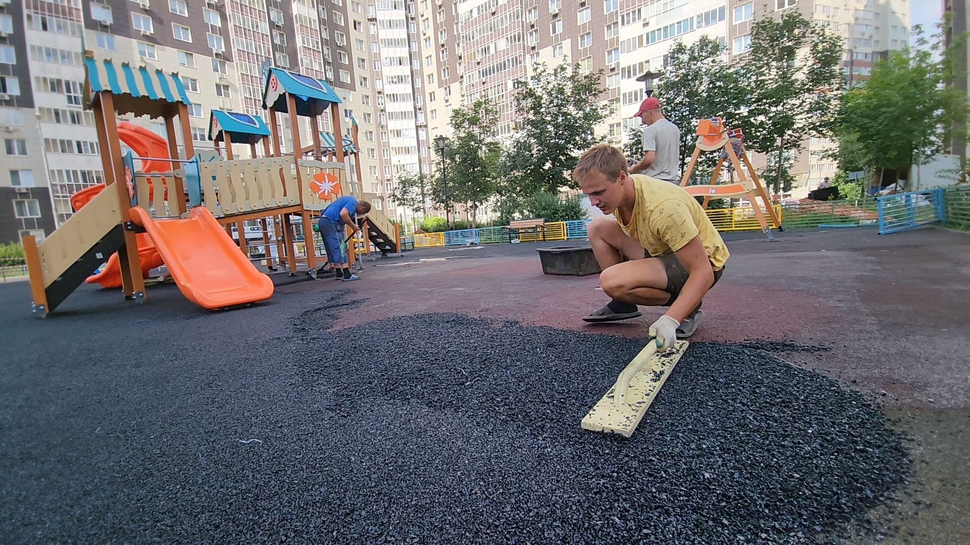 одинцово, детские площадки, модернизация, администрация, благоустройство, губернатор,