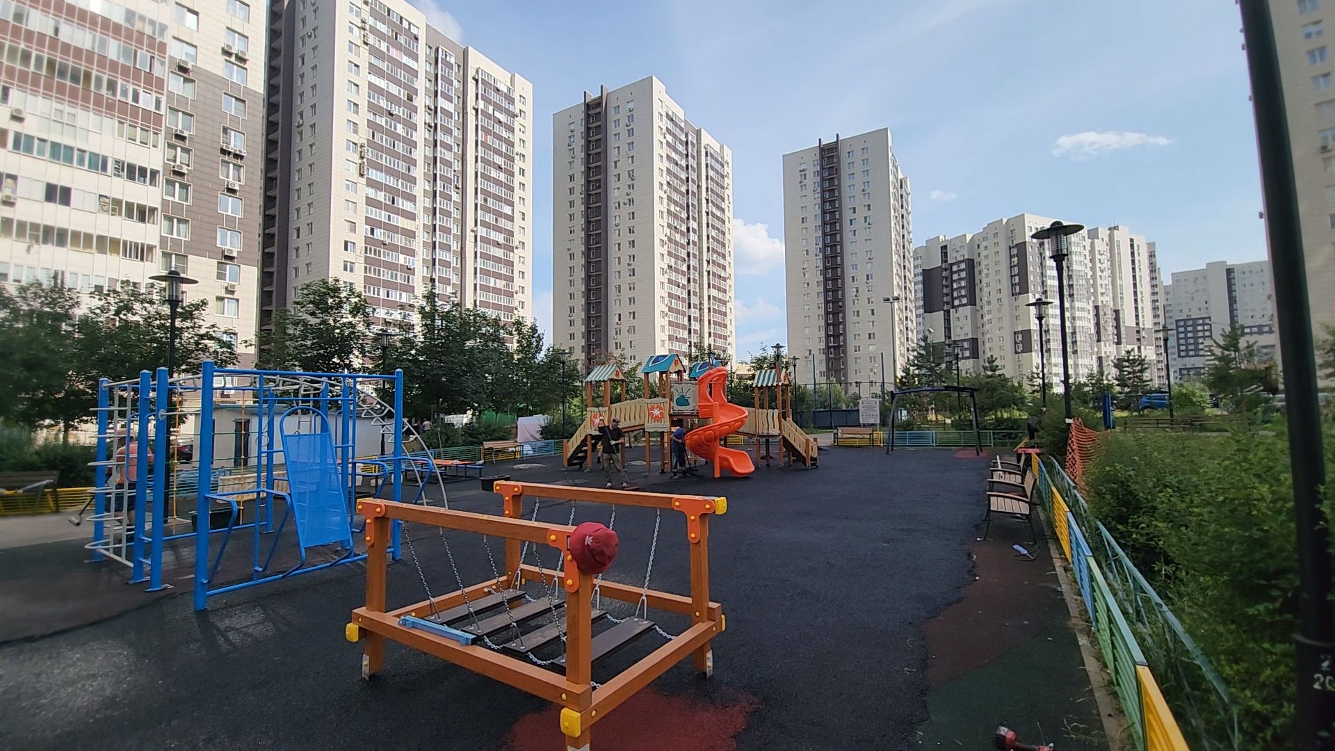 одинцово, детские площадки, модернизация, администрация, благоустройство, губернатор,