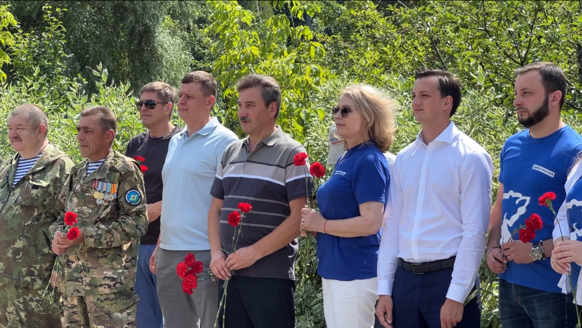 химки, ветераны боевых действий, возложение цветов, монумент, день памяти,