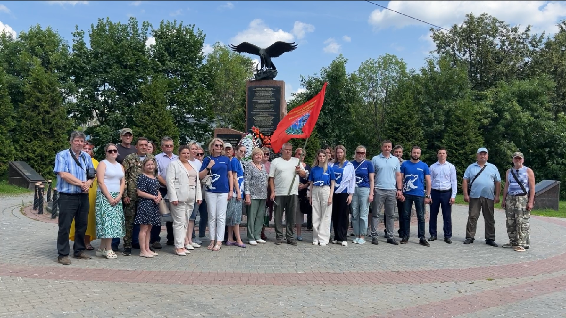 химки, ветераны боевых действий, возложение цветов, монумент, день памяти,