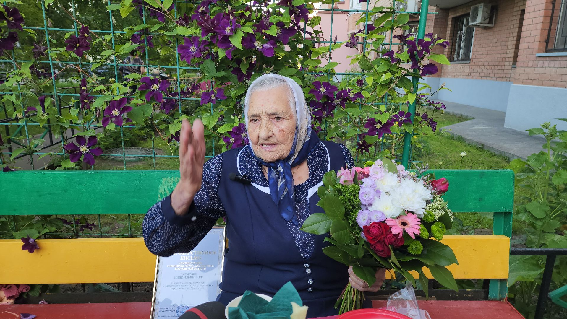 долгожительница, долгожители подмосковья, тсж, садовник, красногорск,